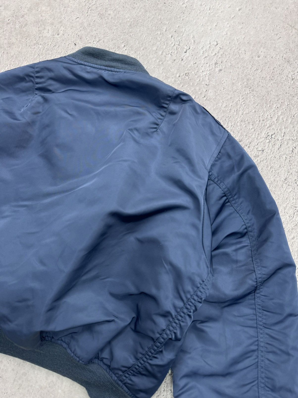 Japanese Brand Vintage MA 1 Bomber Avant Garde Ifsixwasnine Y2K Jacket Size US L / EU 52-54 / 3 - 15 Thumbnail