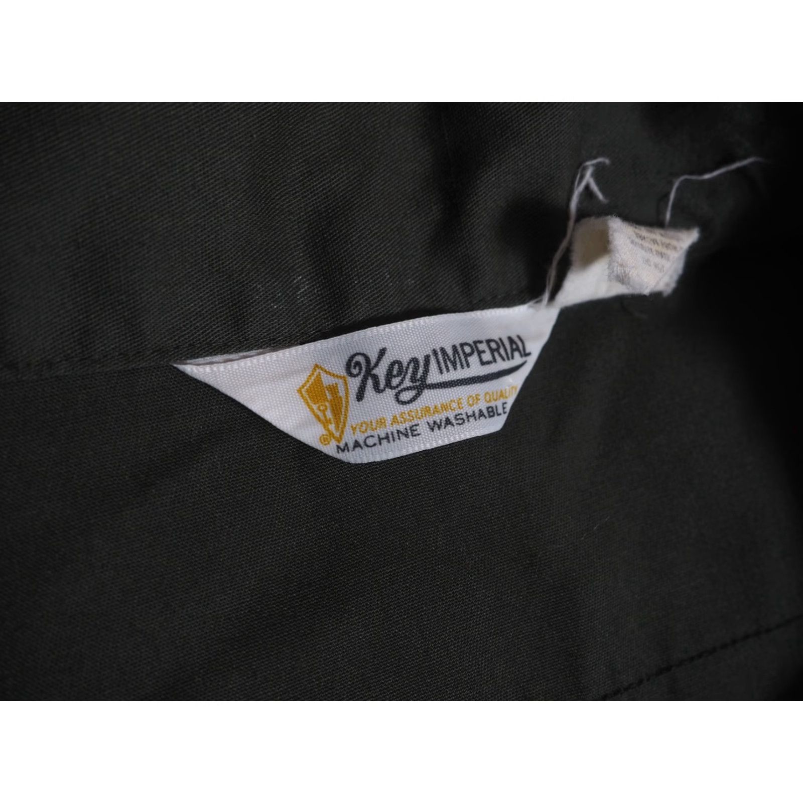 Imperial VTG 70s Key Imperial Forest Green Button-Front Shirt Mens 6XL Short Sleeve Rockabilly Casual Vintage 1970s Decade Regular Size 6XL Size US XXL / EU 58 / 5 - 4 Thumbnail