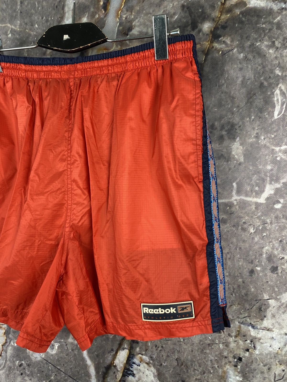 Reebok × Vintage Men’s Reebok Athletic Department Shorts Vintage Size Large Size US 36 / EU 52 - 3 Thumbnail