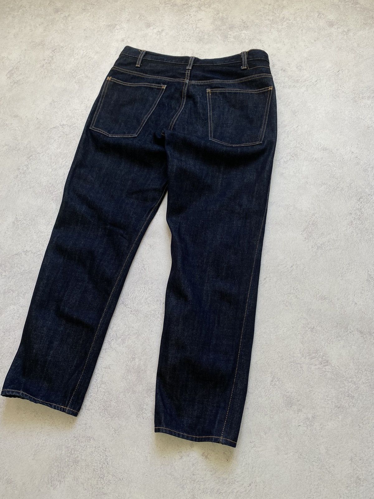 Unused Japanese Men’s Unused Denim Dark Blue Pants Size 3 Size US 32 / EU 48 - 11 Thumbnail