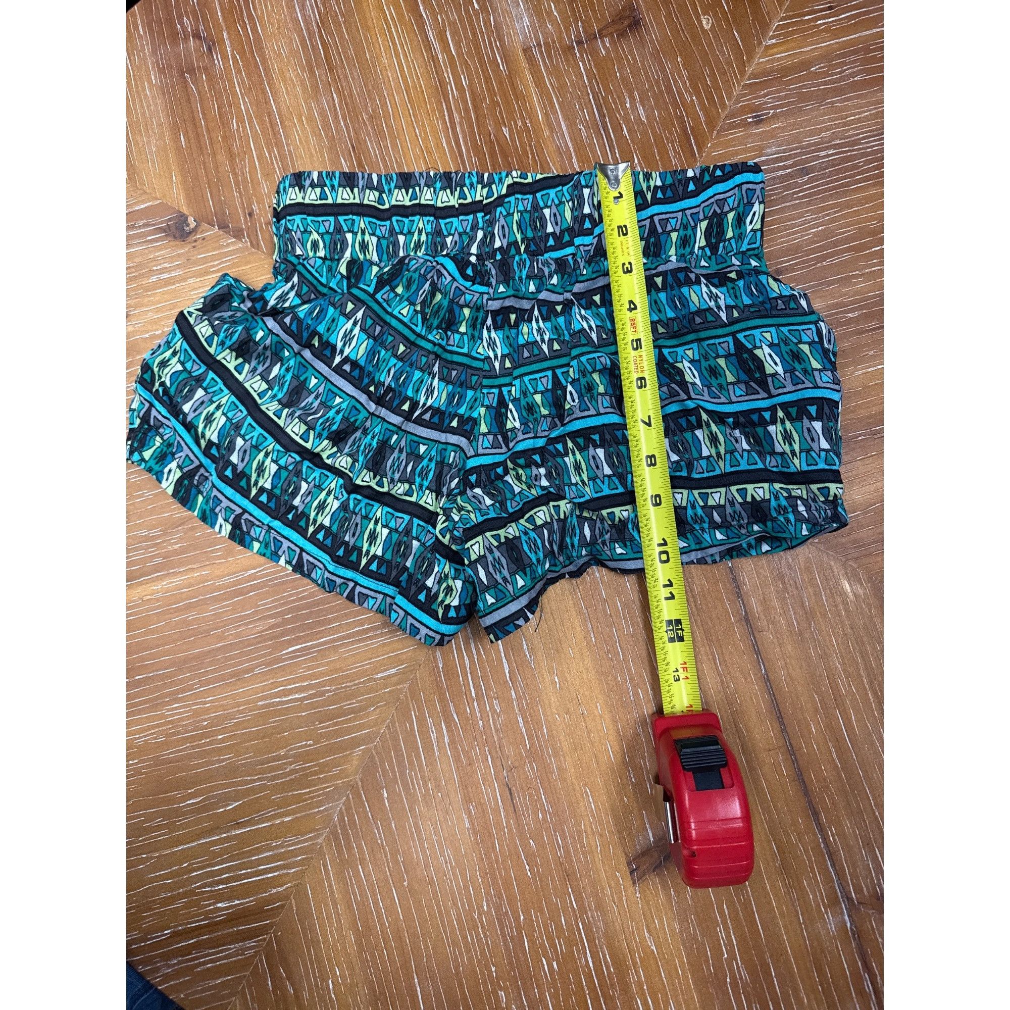 Other Women's Printed High Waist Pocketed Shorts Small Size 24" / US 00 / IT 34 - 7 Thumbnail