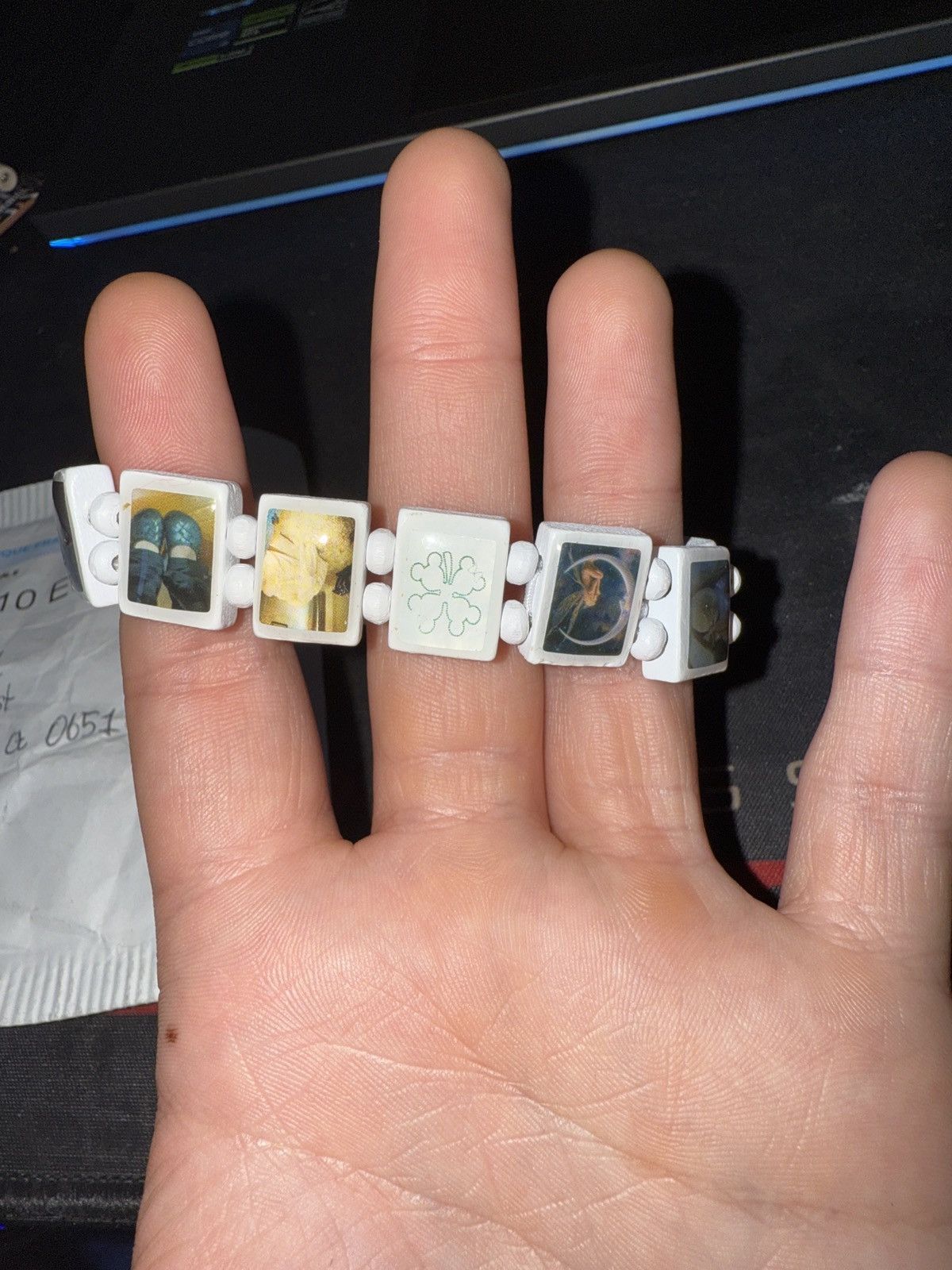 bazo1199 fakemink ホワイト 小物 bazo1199 bracelet white Designer × Other × Streetwear