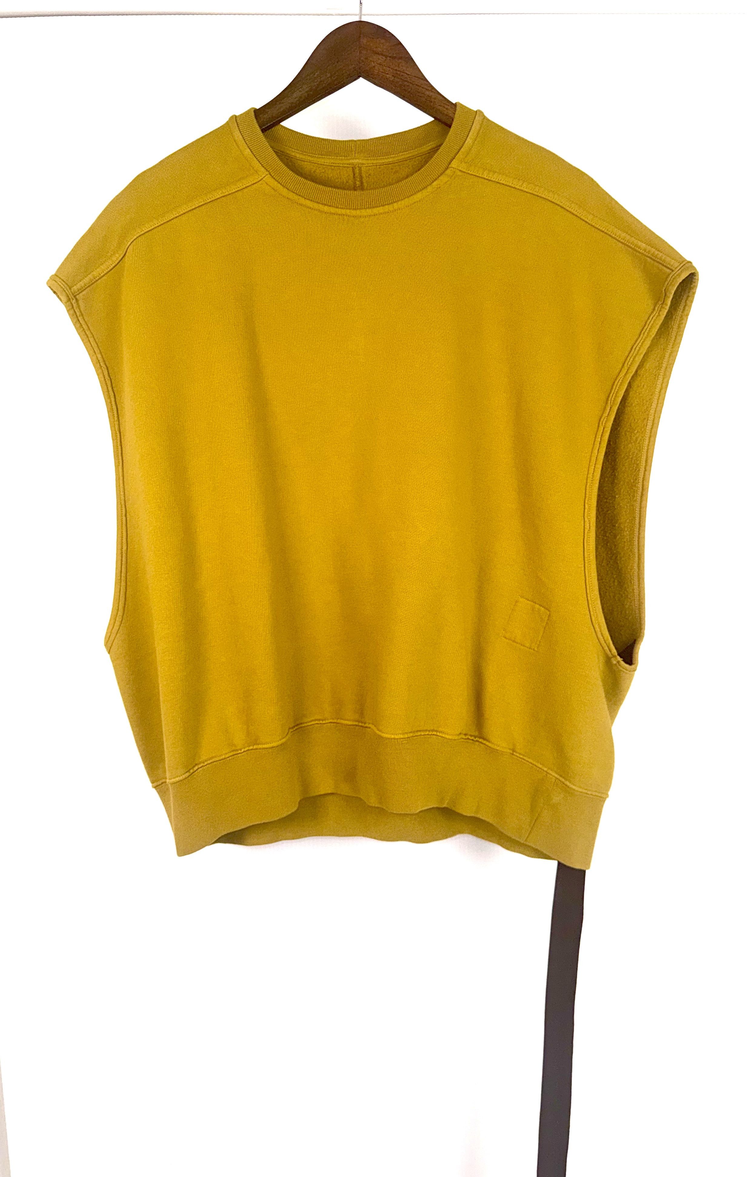 Rick Owens Drkshdw Rick Owens DRKSHDW Sleeveless Jumbo Tatlin Sweatshirt Size US L / EU 52-54 / 3 - 5 Thumbnail