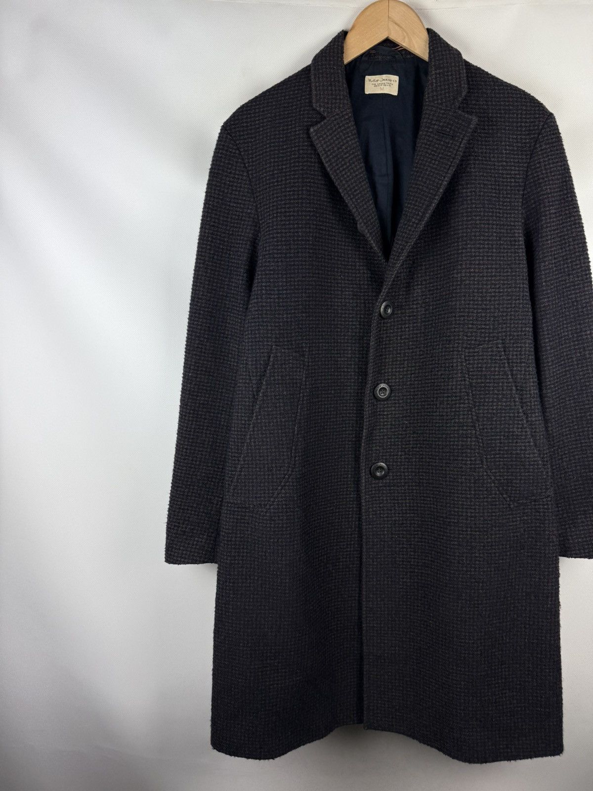 Nudie Jeans Nudie Jeans Co Waldo Recycled Check Wool Coat Jacket Size M Size US M / EU 48-50 / 2 - 2 Thumbnail