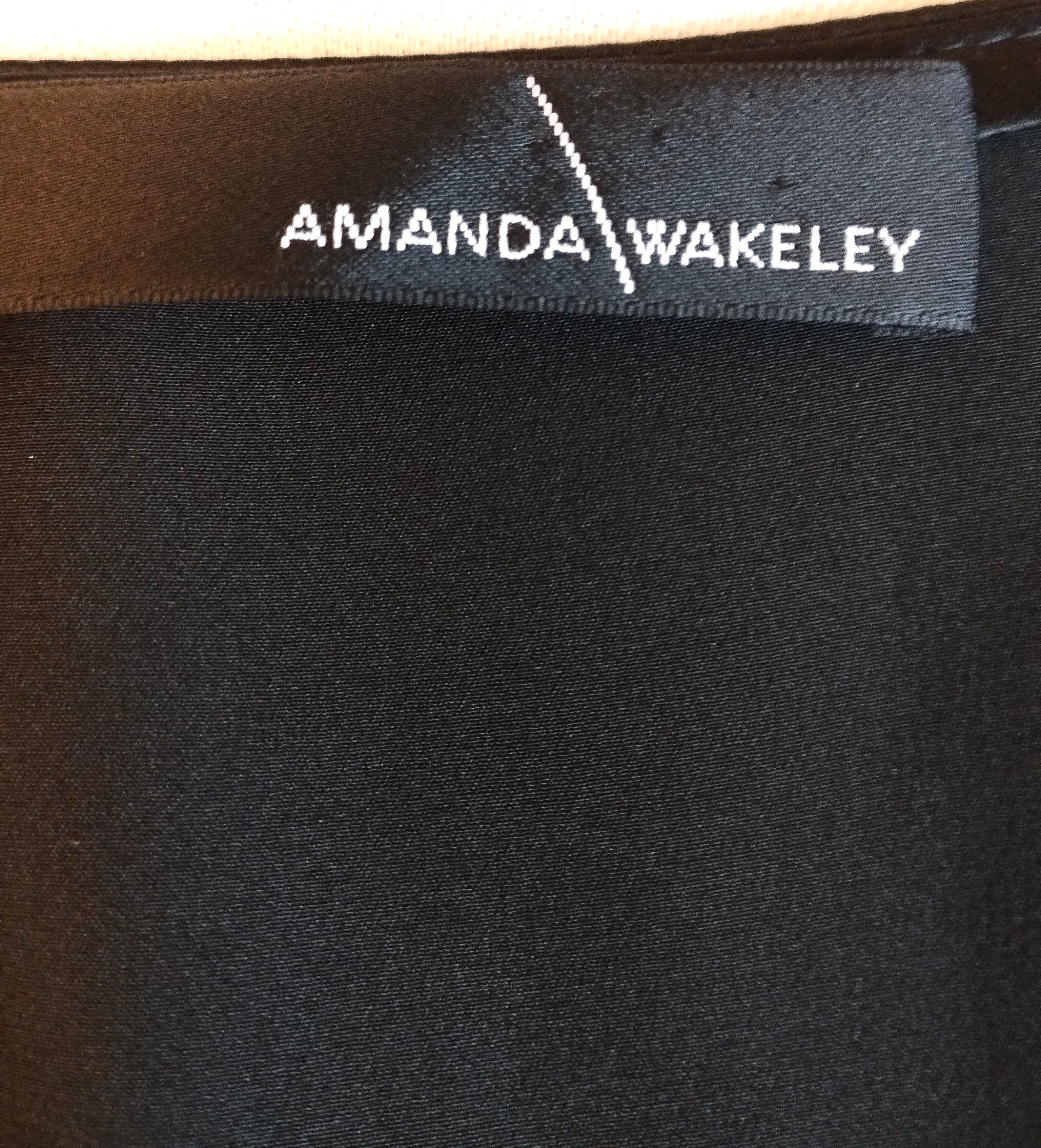 Designer Amanda Wakeley Robe Sculpturale Corset Soie T M/L Size M / US 6-8 / IT 42-44 - 6 Thumbnail