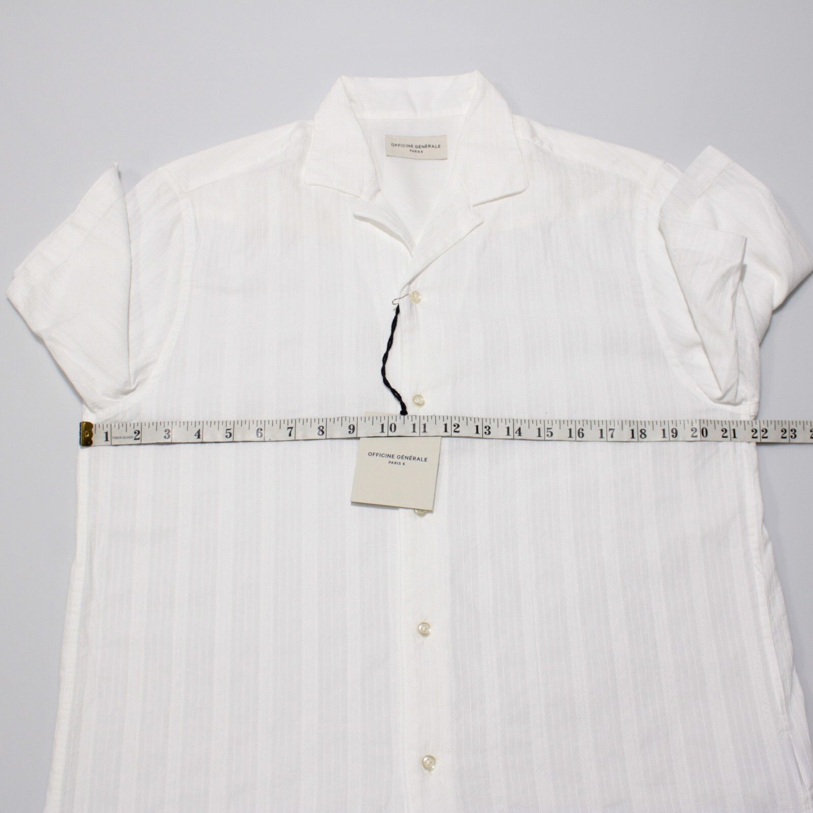 Officine Generale Officine Generale New with tags Shirt Size M US In White Size US M / EU 48-50 / 2 - 4 Thumbnail