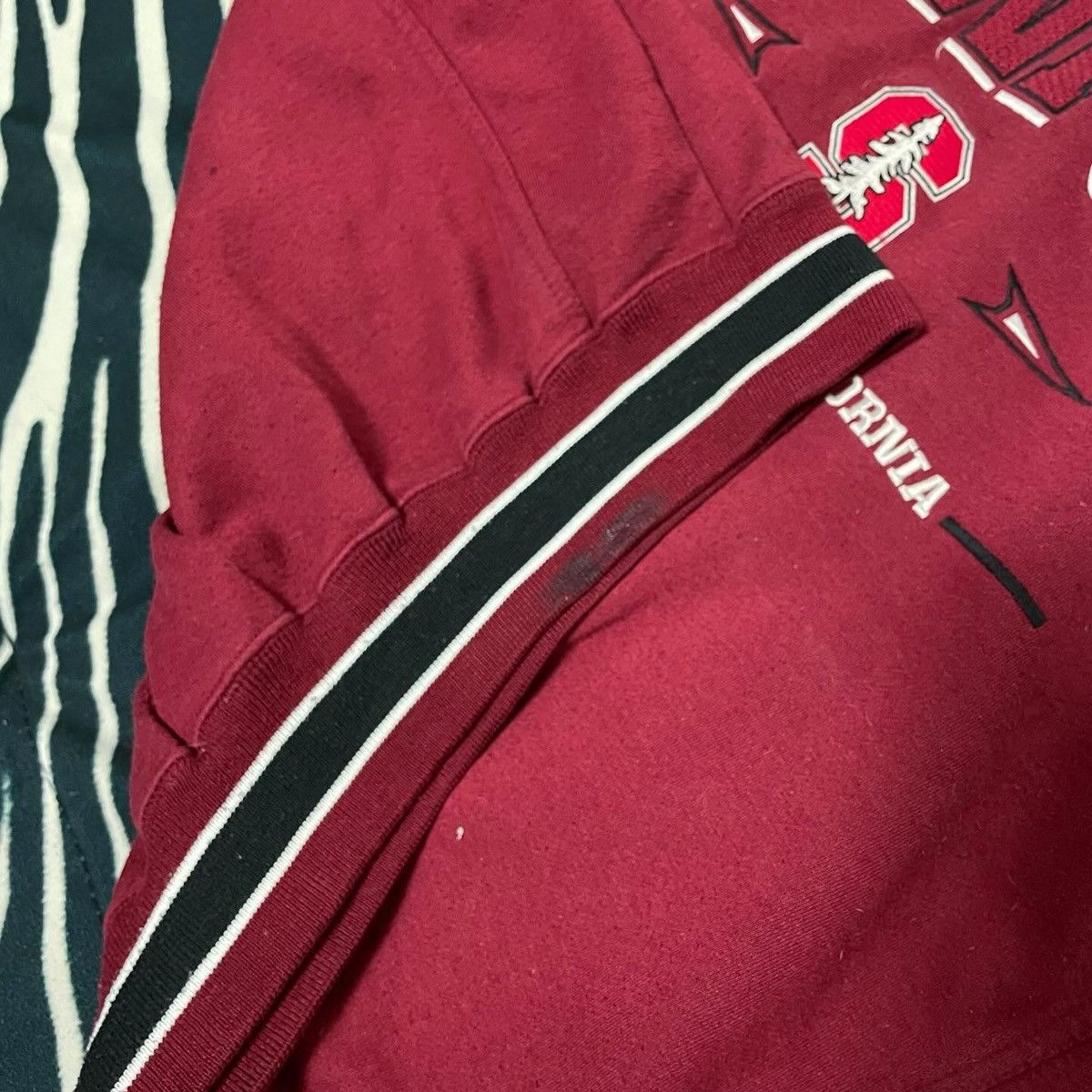 Lee × Vintage Vintage 90’s Lee Sport Stanford Cardinals College Sweatshirt Size US L / EU 52-54 / 3 - 5 Thumbnail
