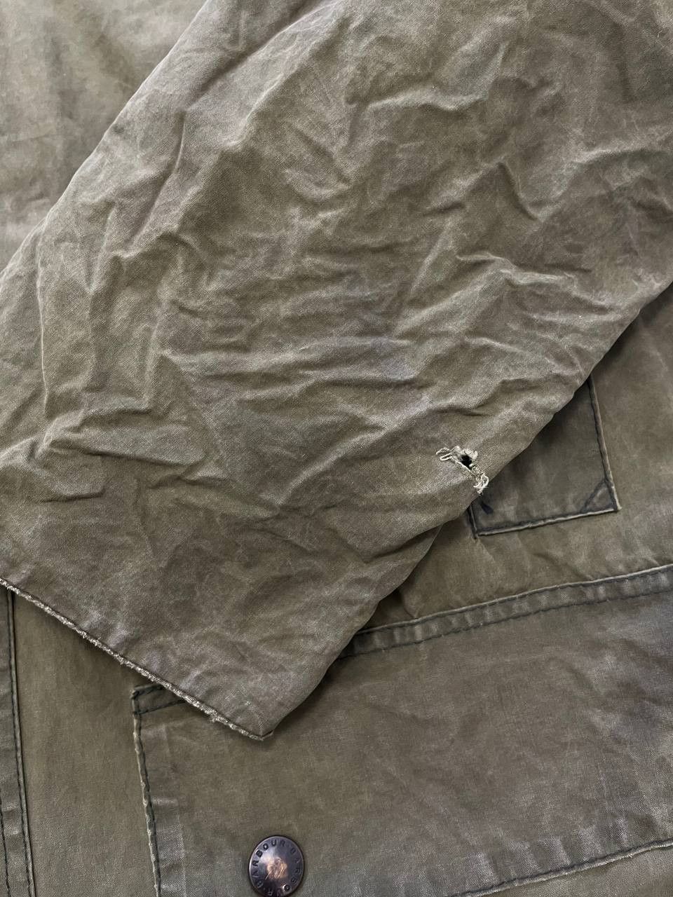 Barbour Vintage Barbour Border Waxed Cotton Jacket Made In England Size US L / EU 52-54 / 3 - 10 Thumbnail