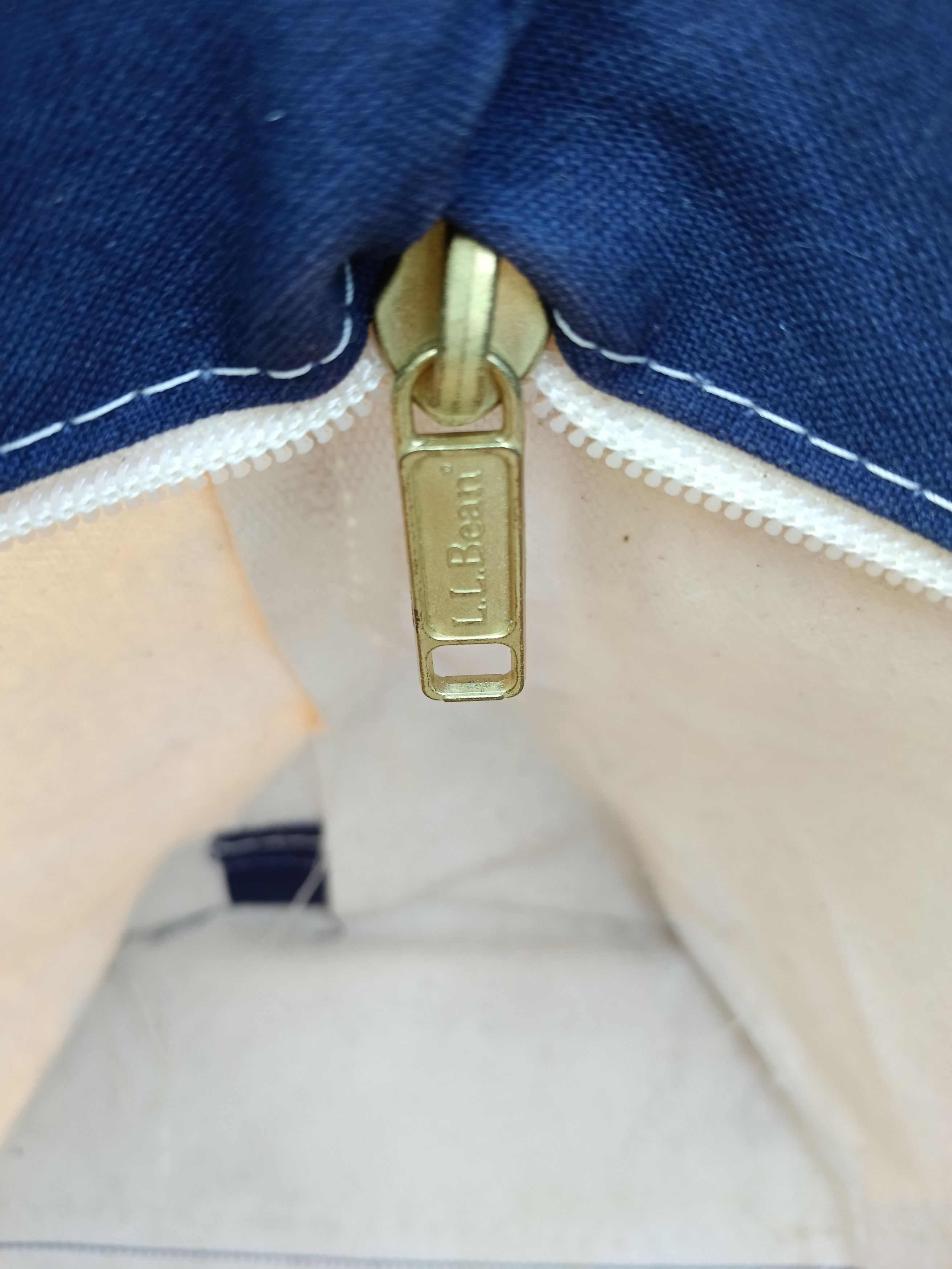 L.L. Bean VINTAGE 70s L.L BEAN TWO TONE HUGE TOTE BAG Size ONE SIZE - 10 Thumbnail