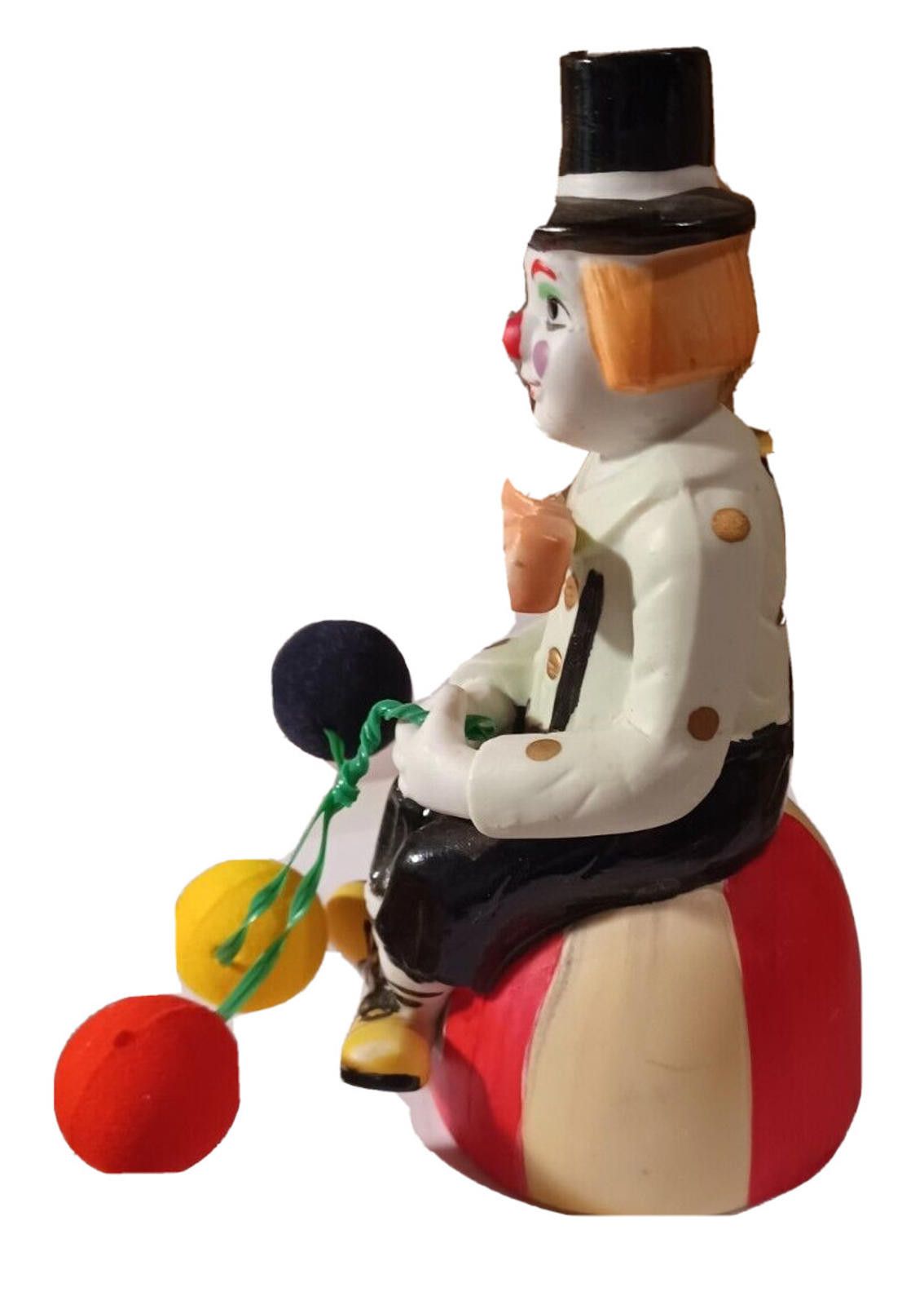 Other Vintage Deville Ceramic Clown Holding Balloons Collectible Size ONE SIZE - 2 Thumbnail
