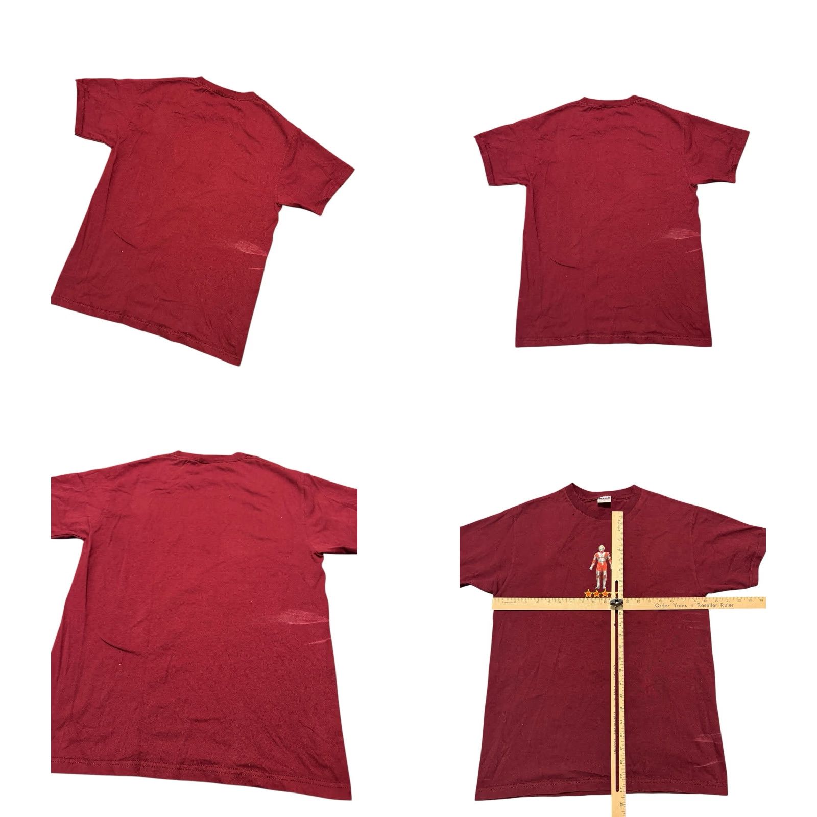 FUCT VINTAGE FUCT Ultraman T-shirt Maroon Size Medium Made In USA Rare HTF Mens T-Shirt Ultraman USA 2000s Size US M / EU 48-50 / 2 - 8 Thumbnail