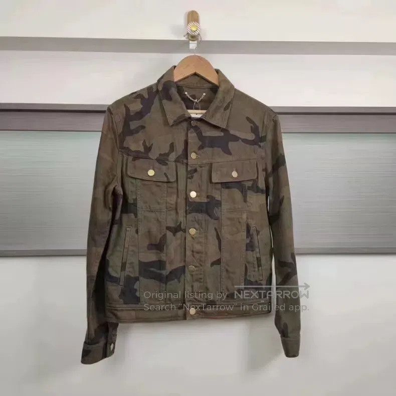 Louis Vuitton Louis Vuitton Supreme camo denim jacket Size US S / EU 44-46 / 1 - 1 Thumbnail