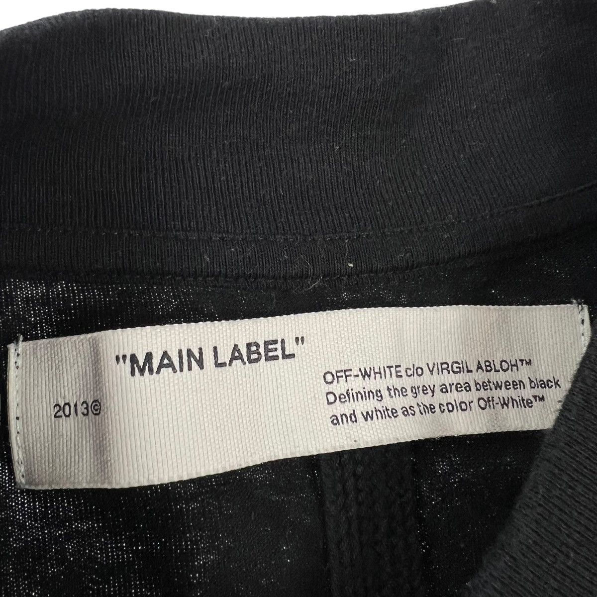 Off-White Off-White Rationalism Mock Neck Long Sleeve Size US XXL / EU 58 / 5 - 4 Thumbnail