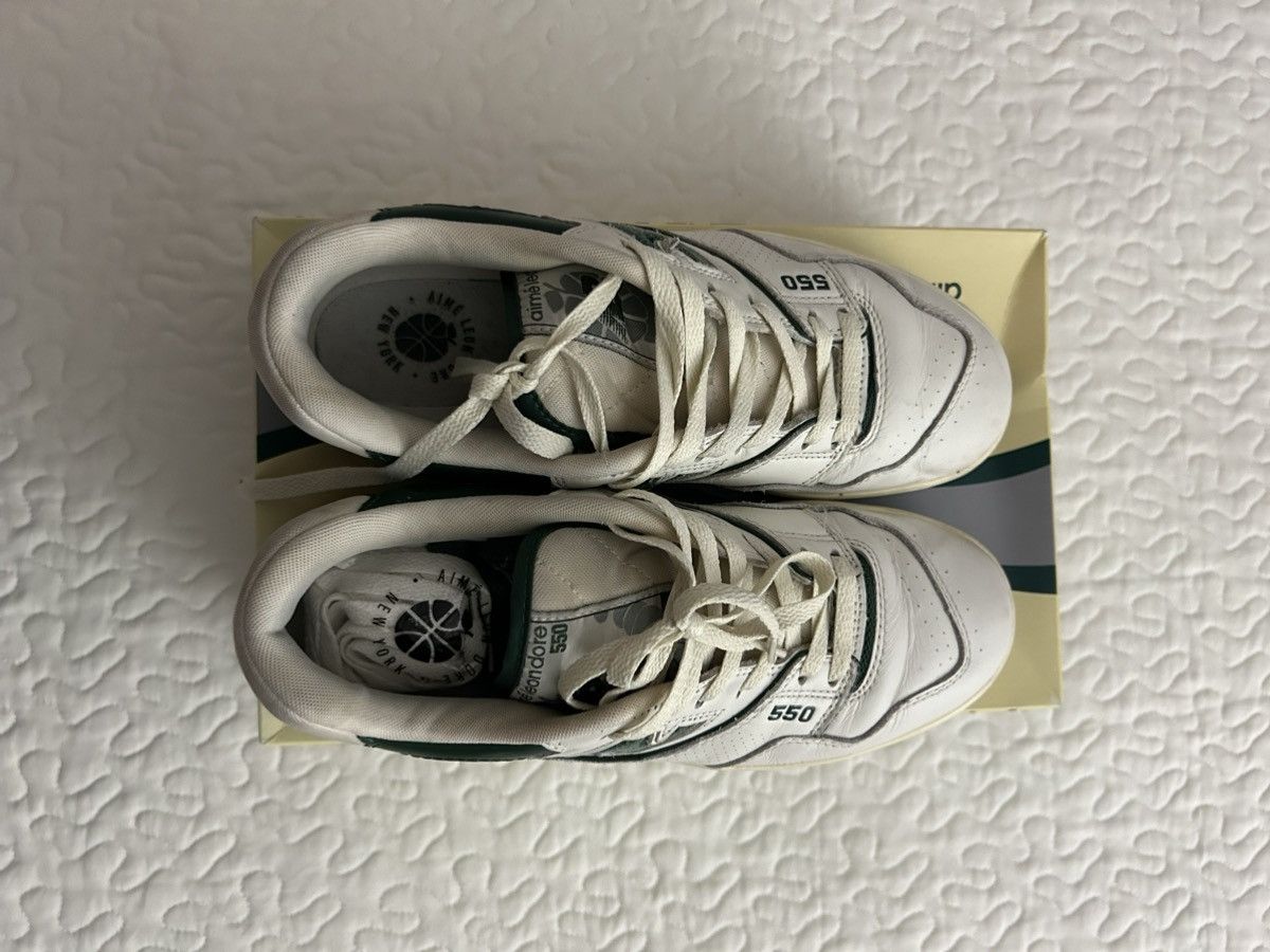 Aime Leon Dore × New Balance New Balance 550 Aime Leon Dore White-Green Size US 8.5 / EU 41-42 - 1 Thumbnail
