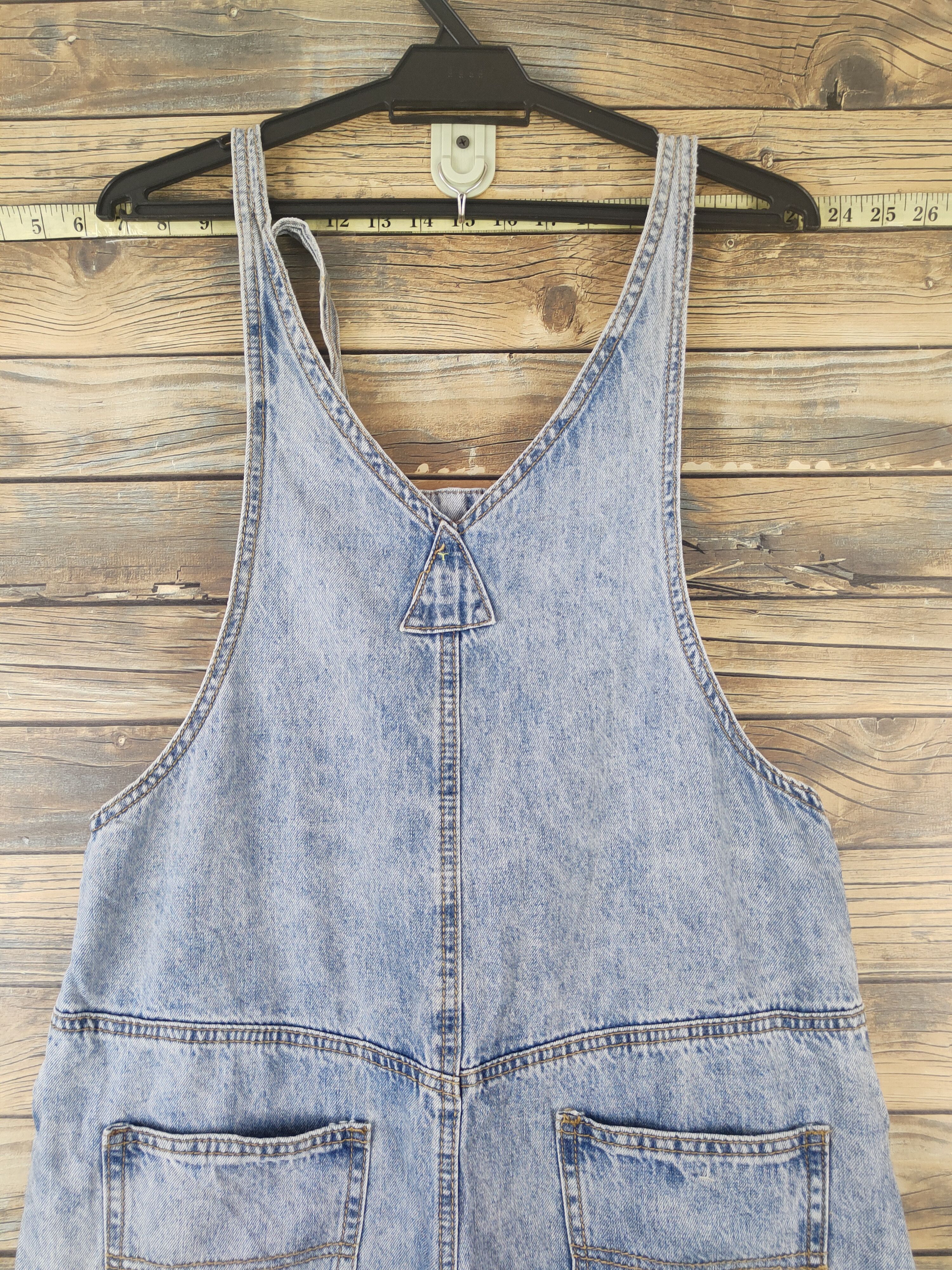 Japanese Brand × Vintage Streetwear Vintage Japan Brand Light Blue Denim Jumpsuits Size 34" / US 12 / IT 48 - 11 Thumbnail
