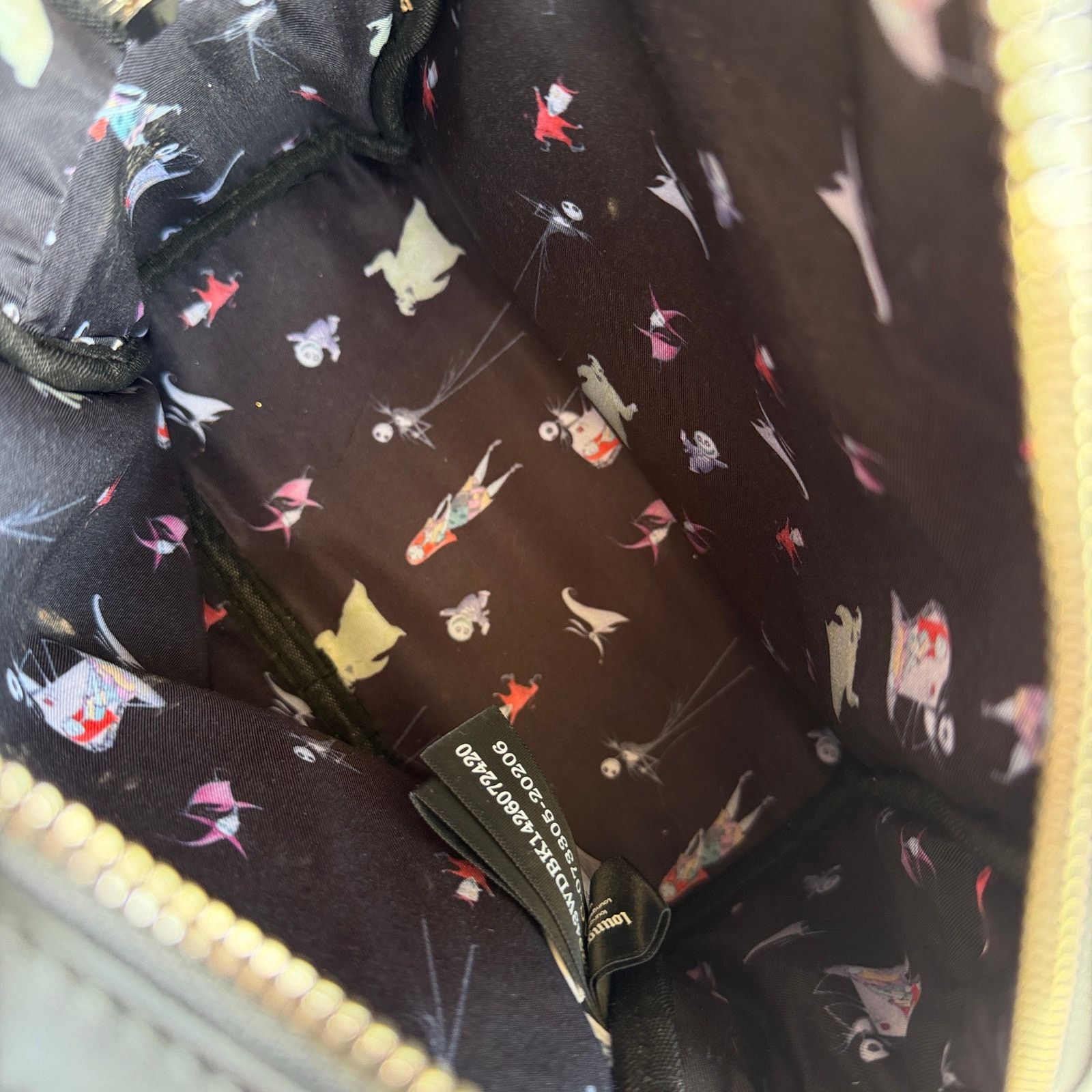 Other Loungefly Disney The Nightmare Before Print Mini Backpack Size ONE SIZE - 7 Thumbnail