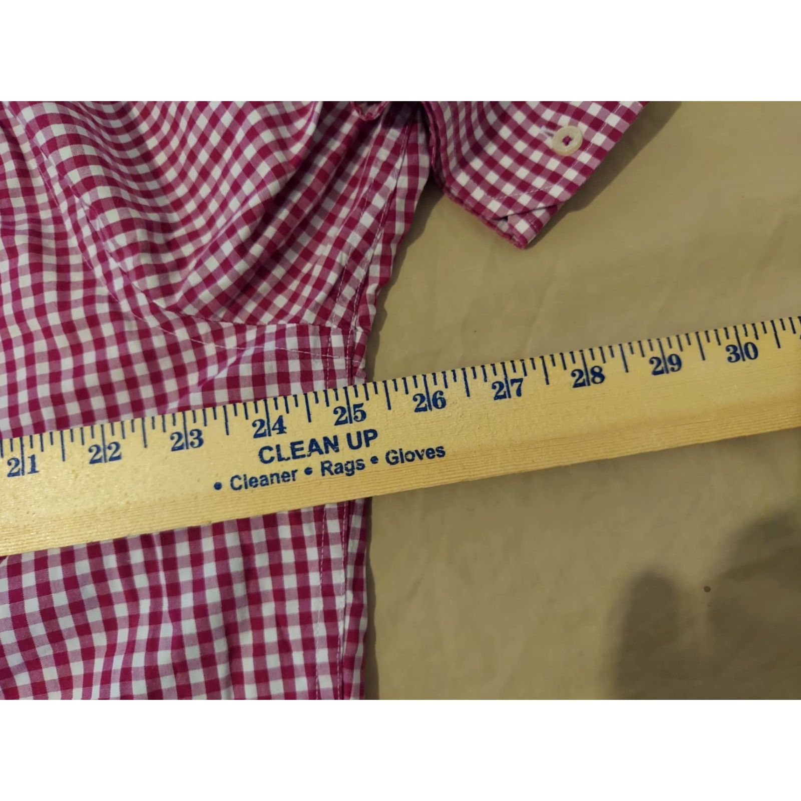 Southern Tide Mens Southern Tide Button-Up Shirt L Large Red Plaid Long Sleeve Mens Size 42R - 6 Thumbnail