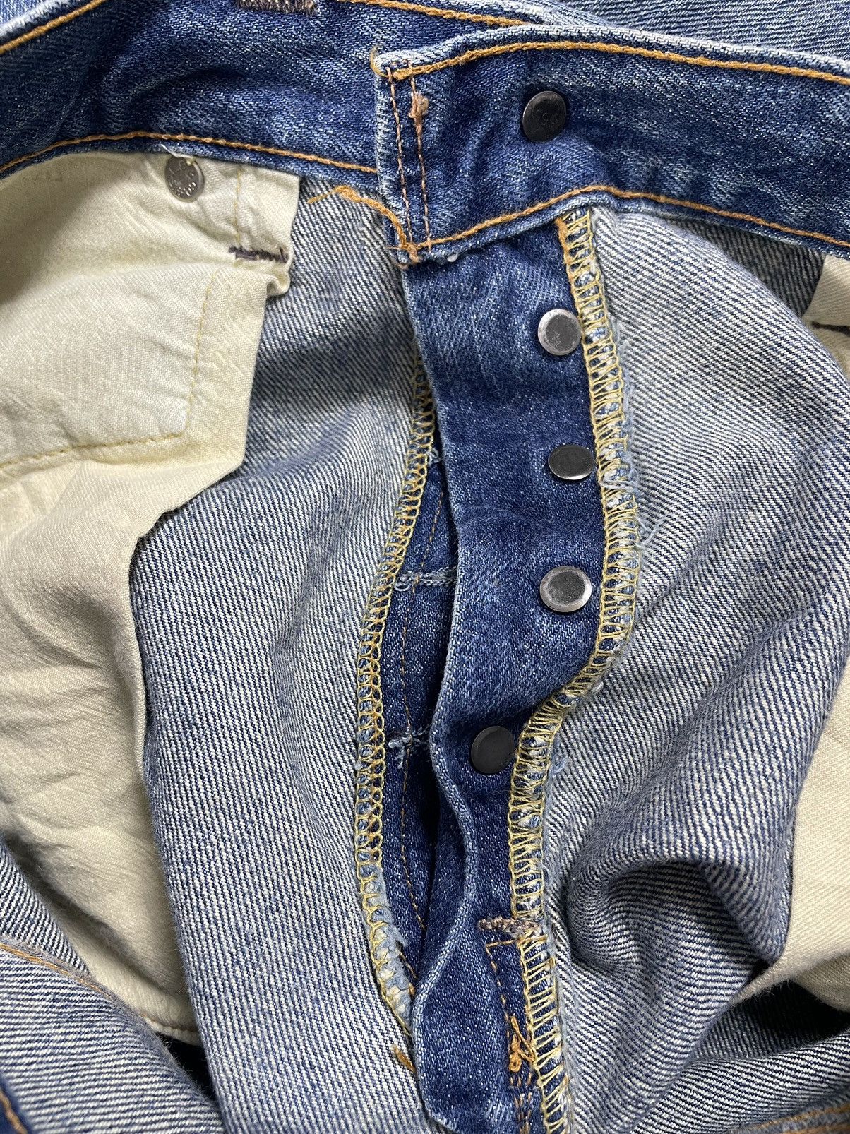 Levi's Vintage Reconstruction Levis Big E LVC Jeans Size US 30 / EU 46 - 9 Thumbnail