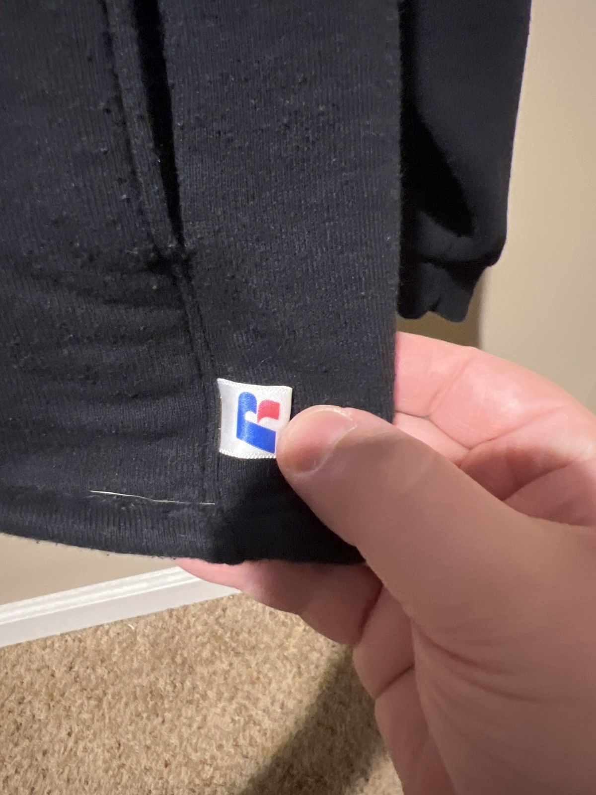 Vintage Vintage Y2K Russell Athletic Quarter Zip Up Size L Size US L / EU 52-54 / 3 - 3 Thumbnail