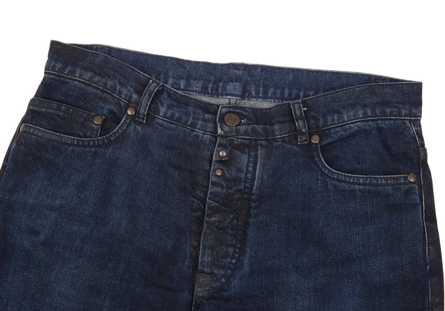 Maison Margiela Indigo Skinny Denim Pants Size 46 in Good Condition Size US 30 / EU 46 - 3 Thumbnail