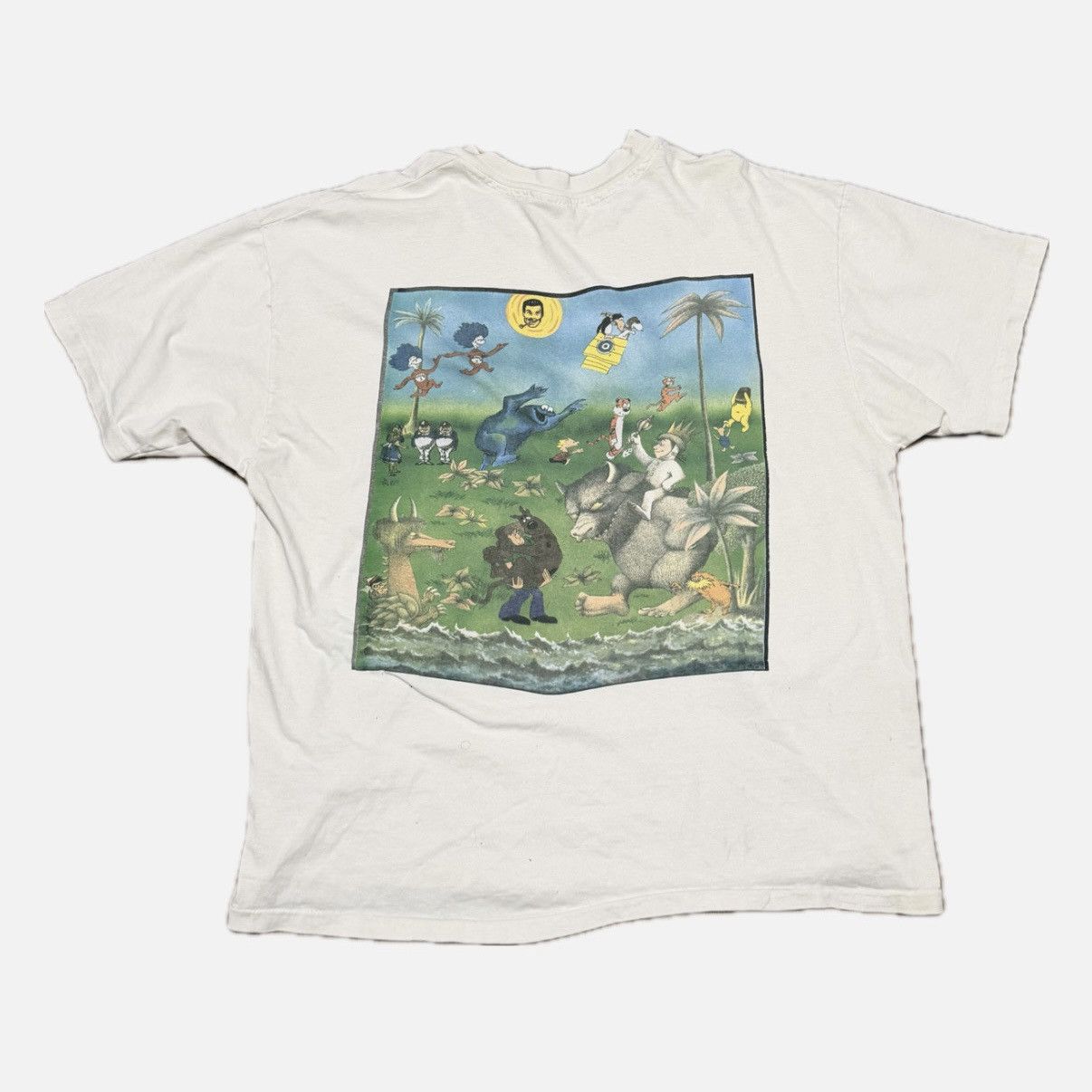 Vintage VINTAGE Grateful Dead where the wild things are bootleg Size US XL / EU 56 / 4 - 1 Thumbnail