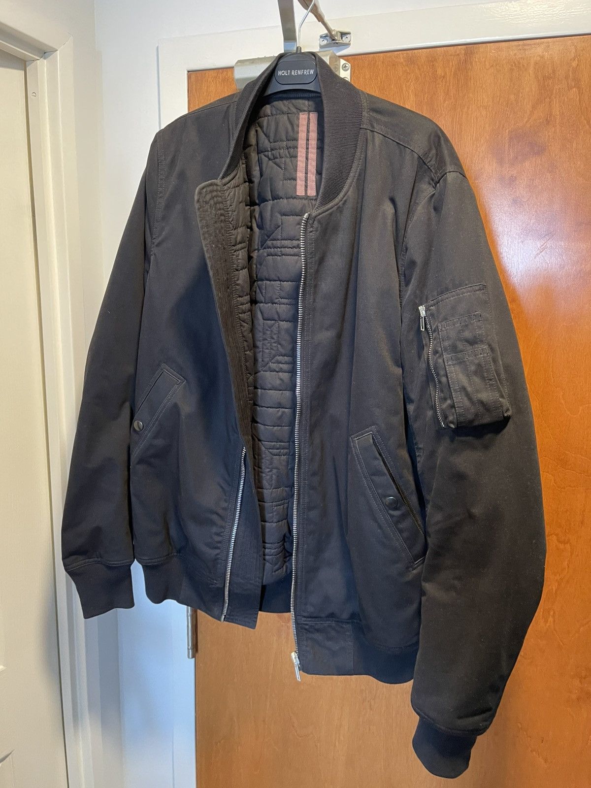 Rick Owens Drkshdw Rick Owens DRKSHDW Strapped Padded Bomber Size US M / EU 48-50 / 2 - 1 Thumbnail