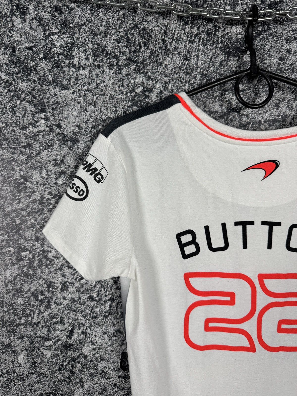 Formula 1 McLaren Honda Racing T-Shirt Mobil 1 Button 22 F1 Size XS Size XS / US 0-2 / IT 36-38 - 13 Thumbnail