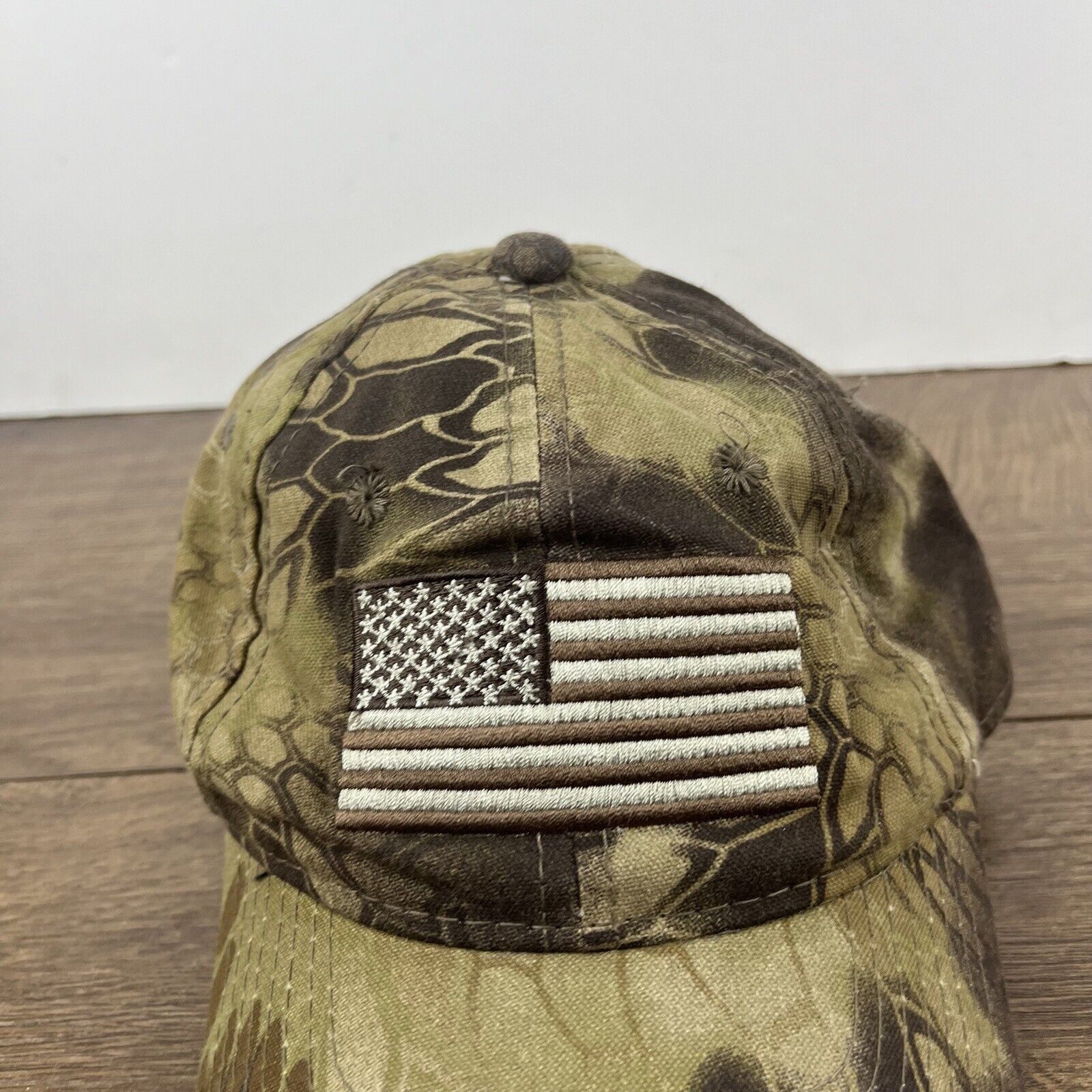 Other USA Flag Hat Camo USA Adjustable Hat Camo Adjustable Hat Gre Size ONE SIZE - 7 Thumbnail