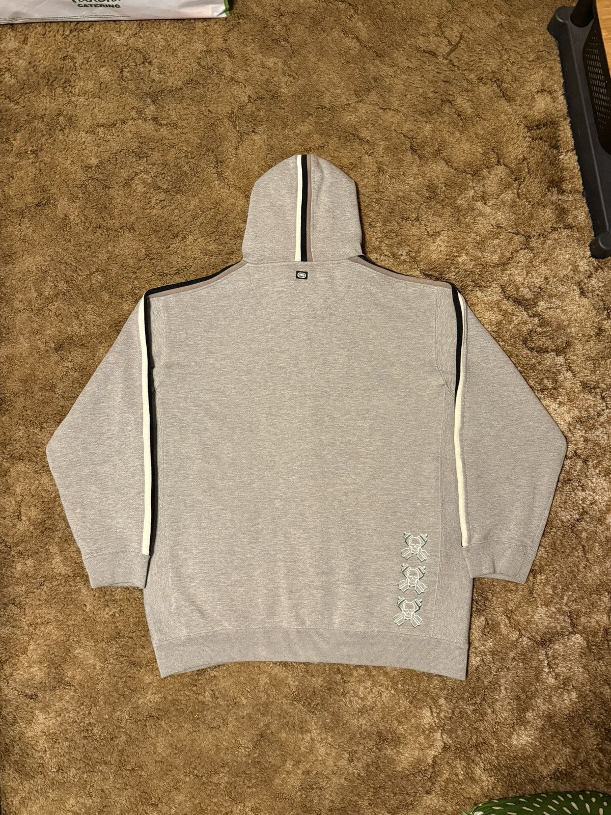 Ecko Unltd. Vintage Y2K Ecko UNLTD Full Zip Up Hoodie Grey XLarge Size US XL / EU 56 / 4 - 9 Thumbnail