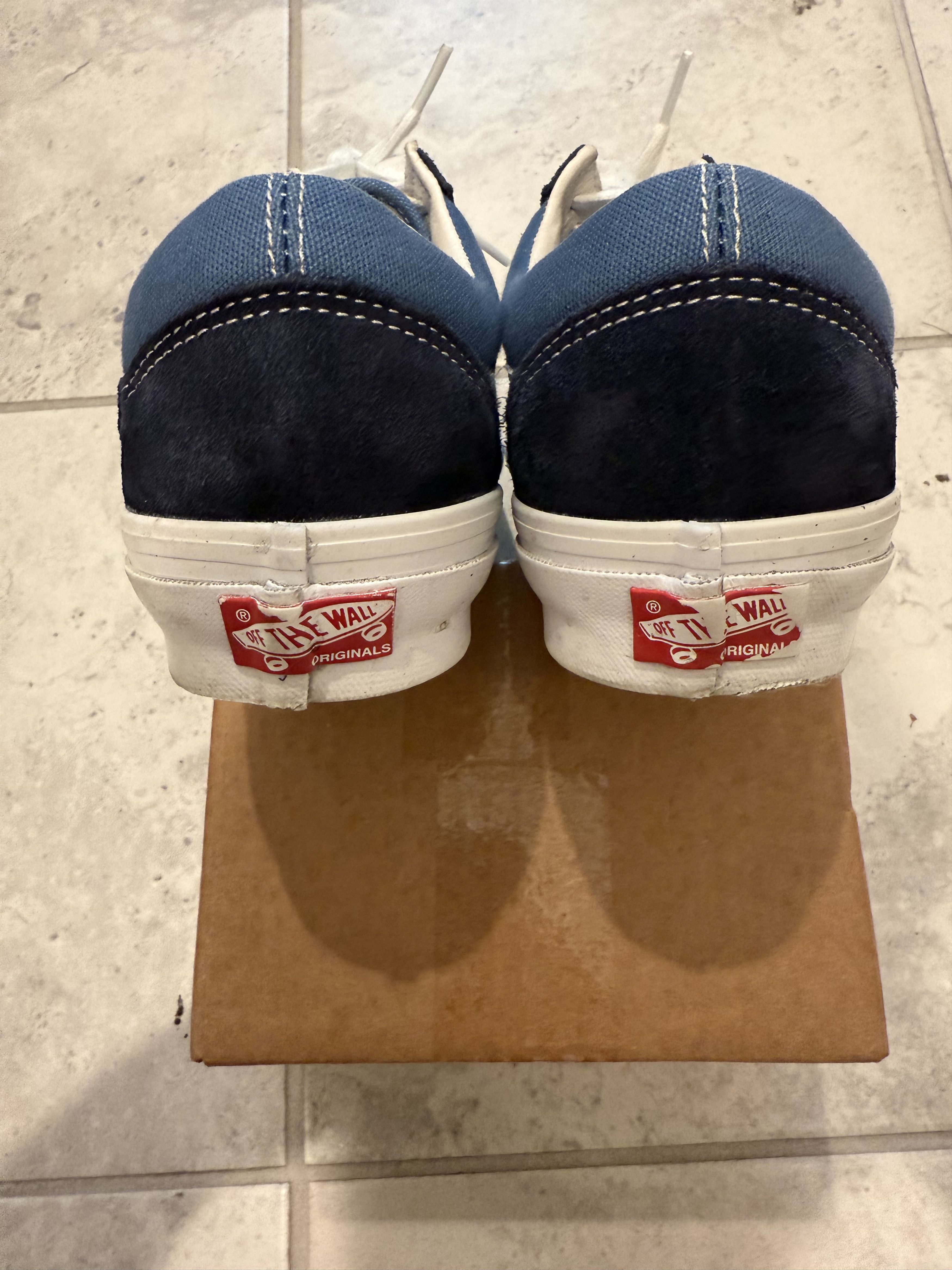 Vans Vans Vault OG Old Skool LX Navy Blue US Men's 9.5 Size US 9.5 / EU 42-43 - 5 Thumbnail