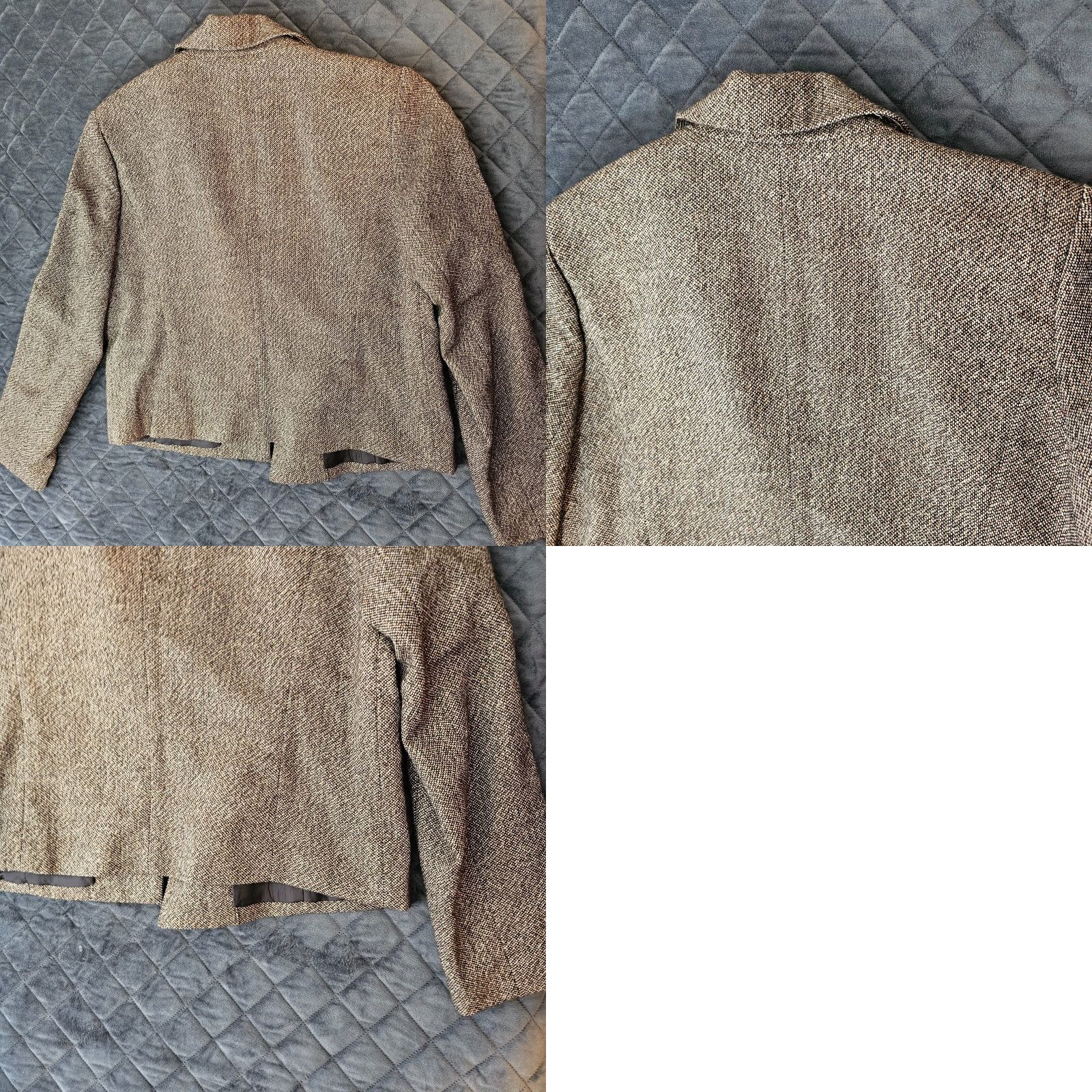 Vintage VINTAGE Chadwick's Blazer Womens 16 Brown Jacket Button Pockets Lined Wool Blend Tweed Short Tailored Classic Urban Collegiate 80s 90s Mens Womens? Size XXL / US 16-18 / IT 52-54 - 9 Thumbnail