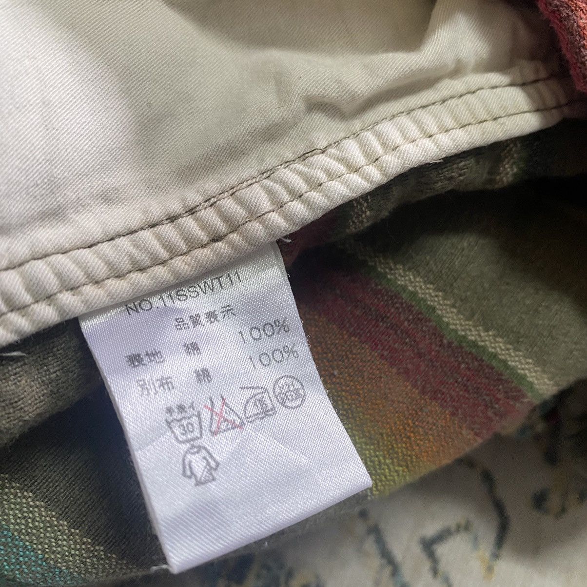 Wild Things Vintage Wildthings Rainbow Striped Cropped Pants Size US 28 / EU 44 - 20 Thumbnail