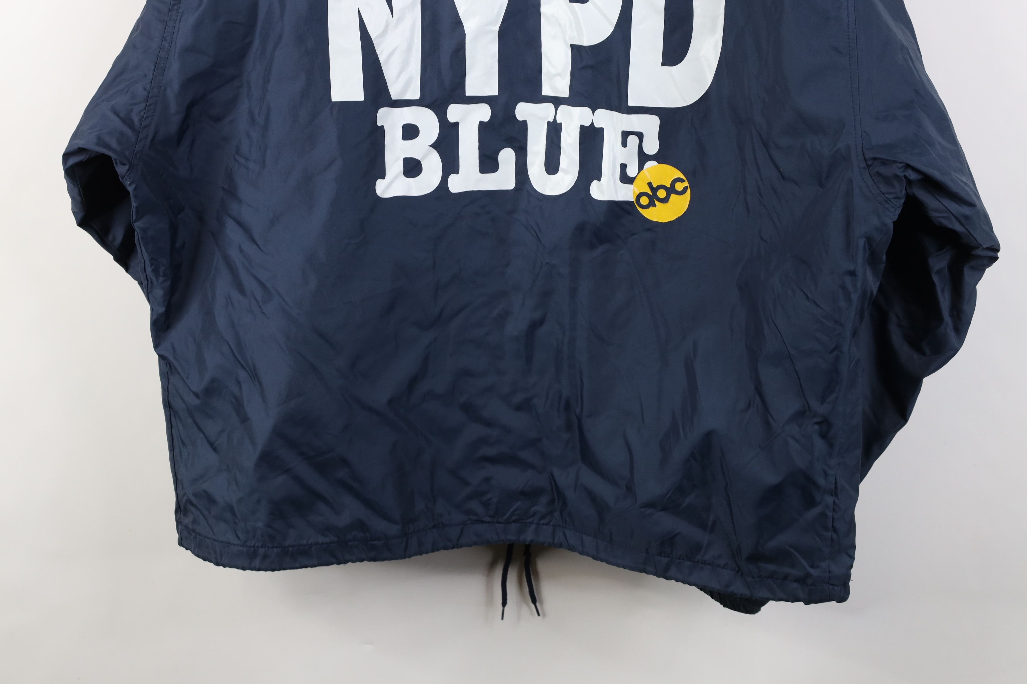 Vintage Vintage 90s WPVFTV NYPD Blue TV Show Lined Hooded Jacket USA Size US L / EU 52-54 / 3 - 15 Thumbnail