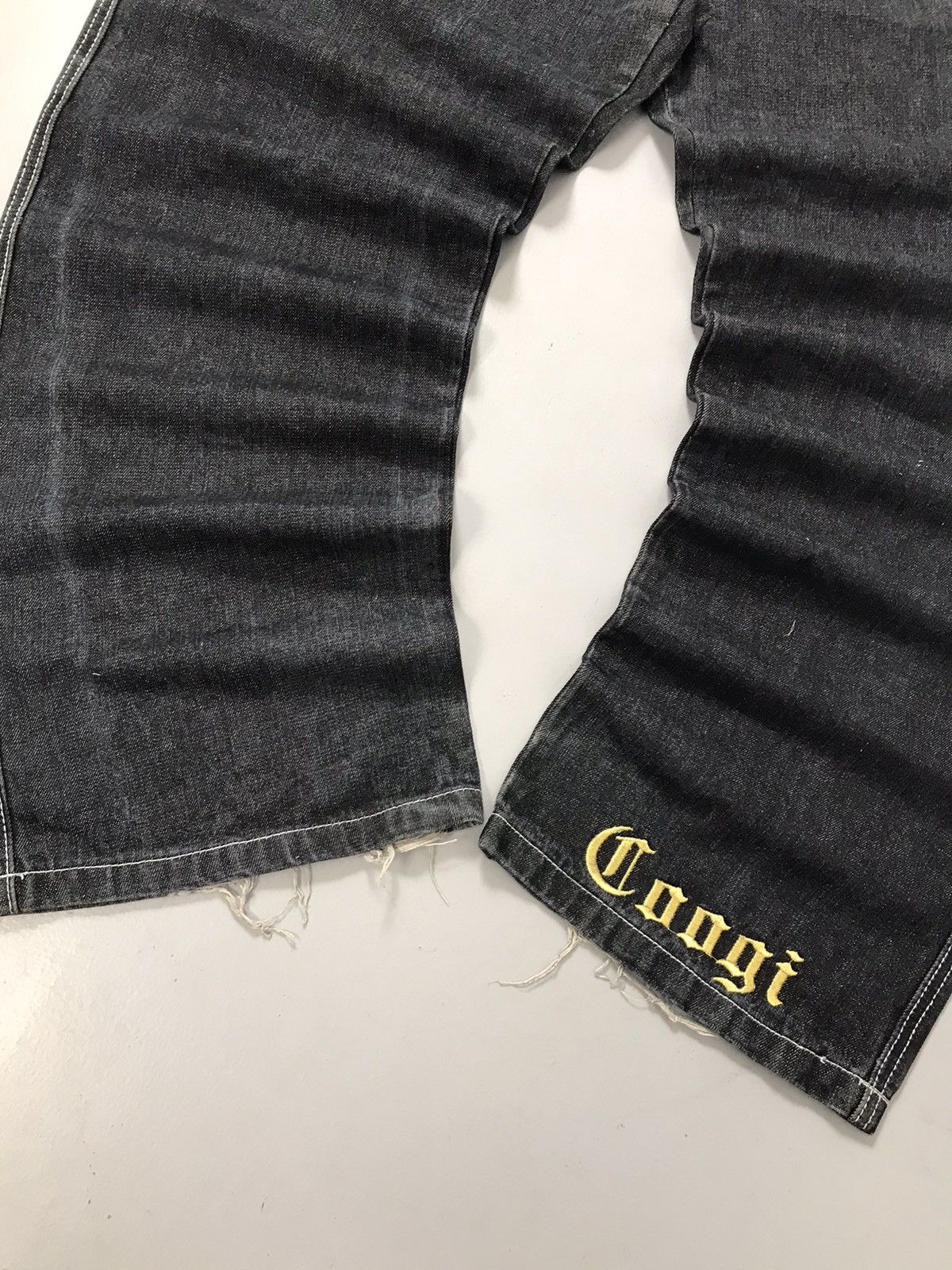Coogi Vintage coogi golden embroidred baggy fit denim pants Size US 36 / EU 52 - 5 Thumbnail