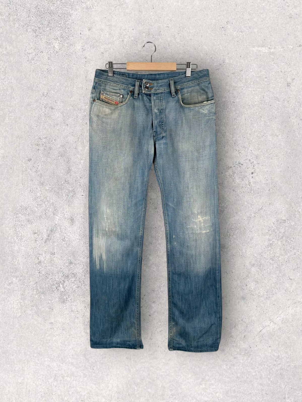 Diesel Diesel Baggy Jeans Denim Distressed Size US 32 / EU 48 - 1 Thumbnail