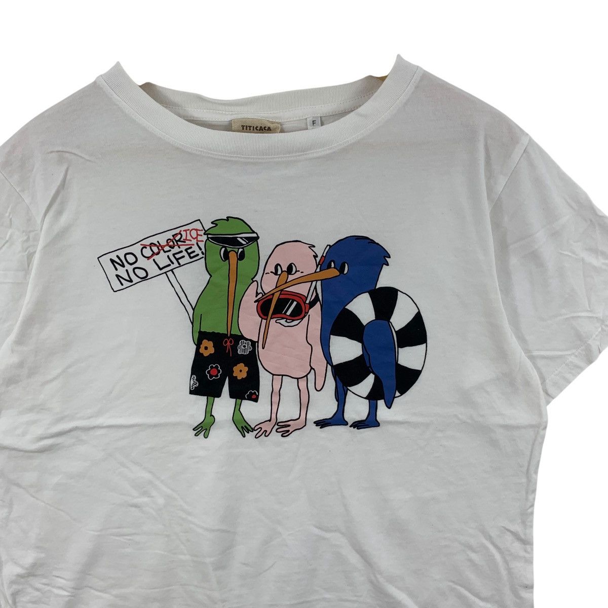 Other TITICACA ENVIRONMENTAL No Ice No Life Preserve Tee Shirt Top Size M / US 6-8 / IT 42-44 - 5 Thumbnail
