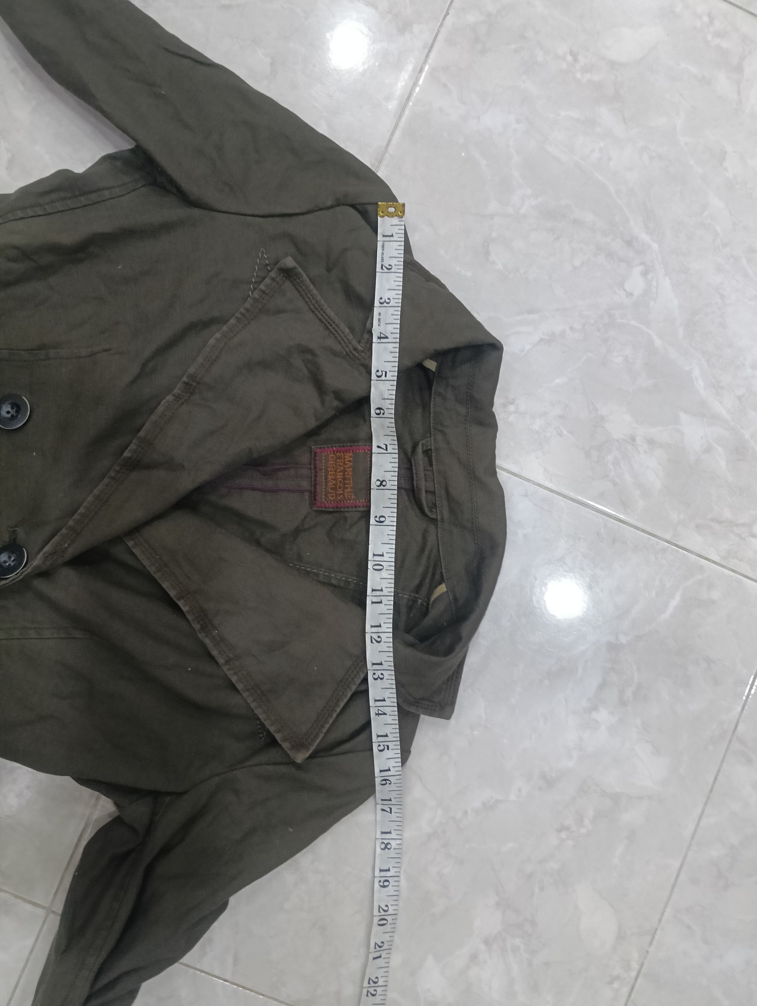 Marithe + Francois Girbaud Marithe + Francois Girbaud Green Army Size M / US 6-8 / IT 42-44 - 18 Thumbnail