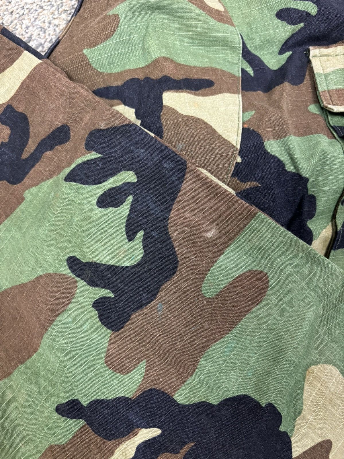 Vintage Vintage camo military cargo pants Size US 32 / EU 48 - 3 Thumbnail