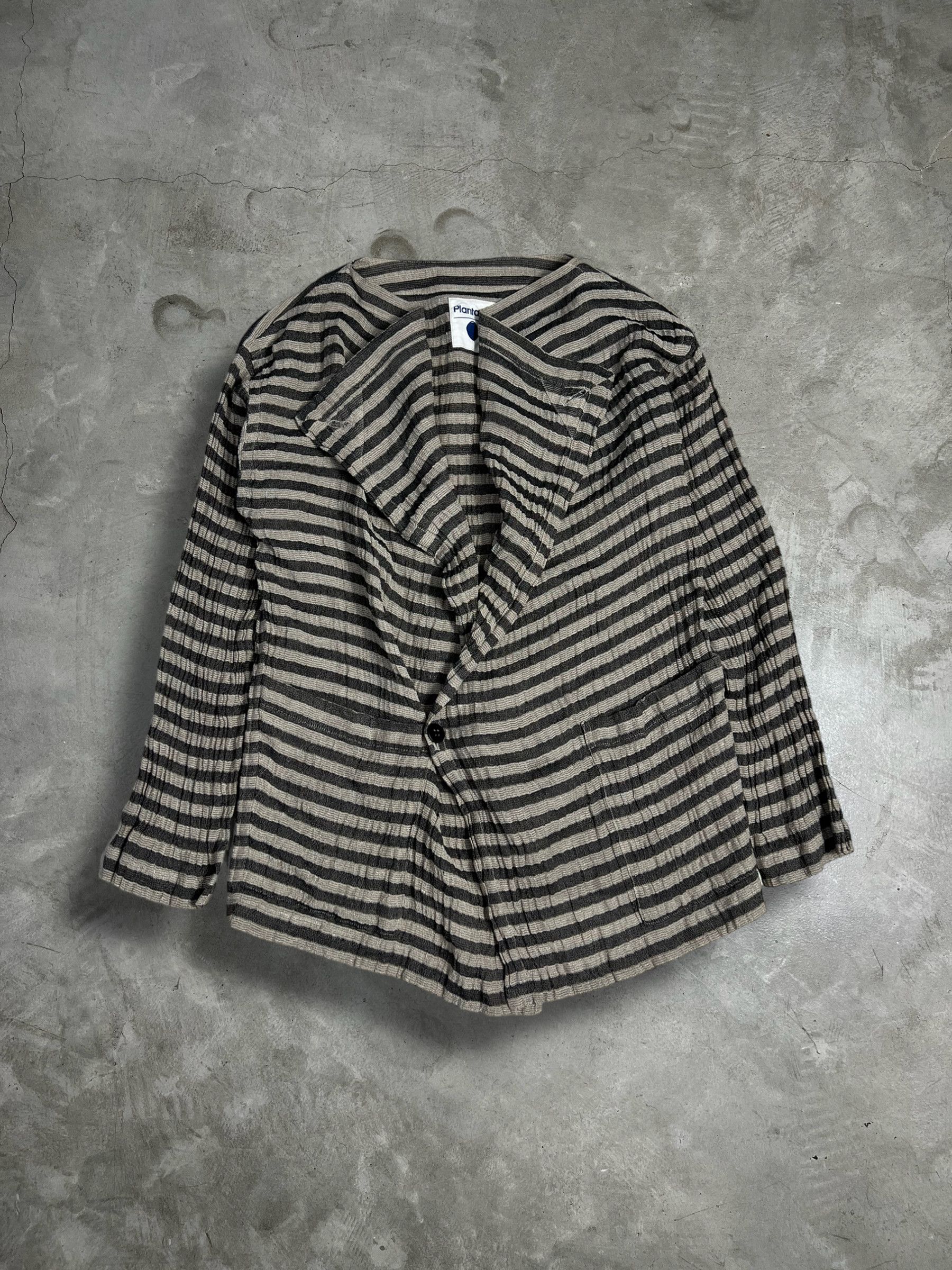 Issey Miyake × Japanese Brand Vintage Plantation ISSEY MIYAKE Knit Cardigan GTMPT493 Size M / US 6-8 / IT 42-44 - 1 Thumbnail