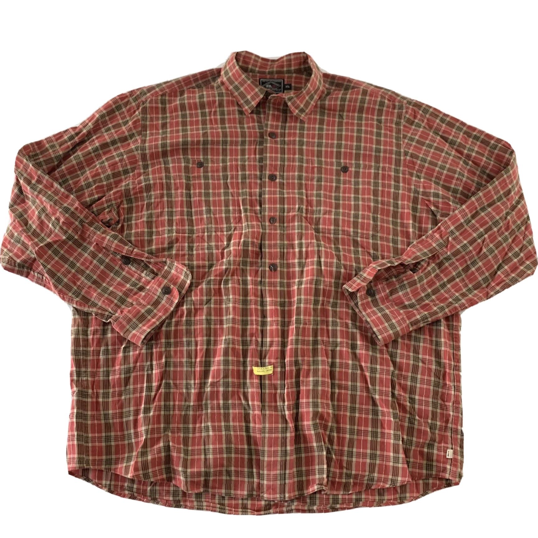 RLX Ralph Lauren RLX Ralph Lauren Shirt Plaid Long Sleeve Button-Up XL Cotton Mens Multicolor Size US XL / EU 56 / 4 - 2 Thumbnail