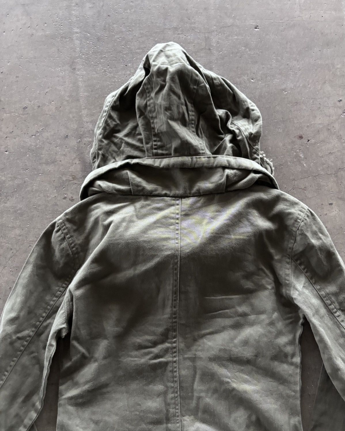 If Six Was Nine × Japanese Brand × Le Grande Bleu (L.G.B.) 2000s Rose Cyber Bono Olive Green Jecket Size US M / EU 48-50 / 2 - 8 Thumbnail
