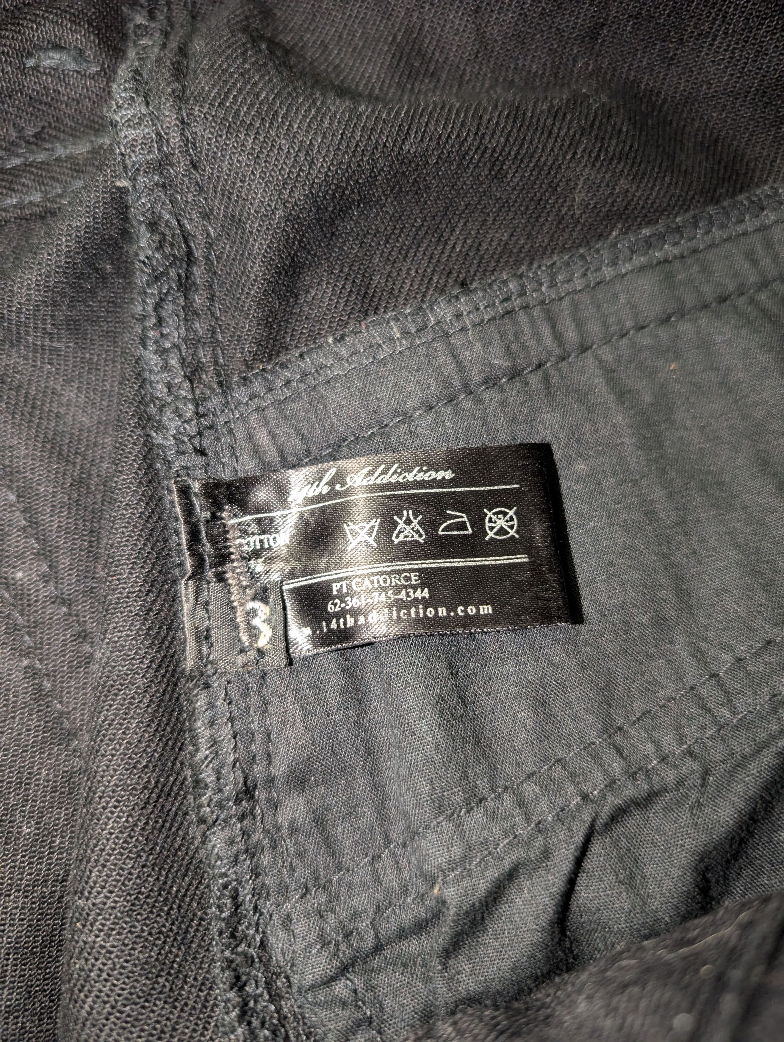 14th Addiction 14th Addiction Biker Jeans Size US 32 / EU 48 - 8 Thumbnail