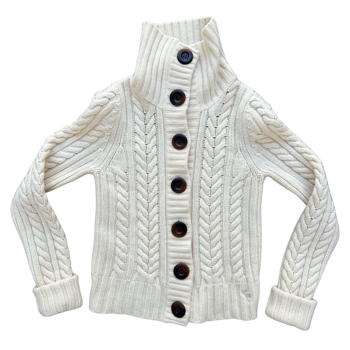 Abercrombie & Fitch Vintage Y2K Abercrombie & Fitch Knit Cardigan Sweater Medium Size M / US 6-8 / IT 42-44 - 1 Thumbnail