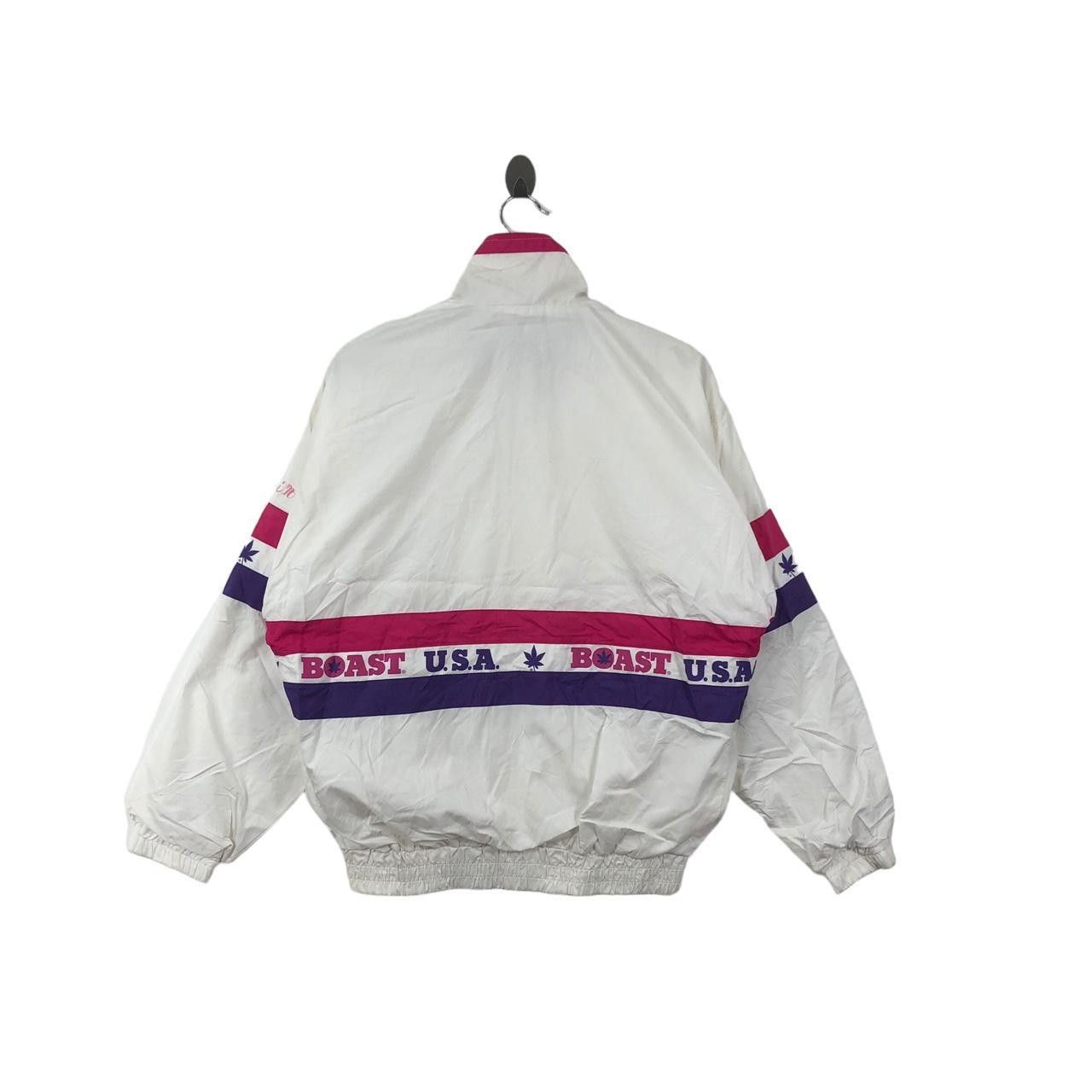 Boast Vintage BOAST USA TENNIS Ivy League Maple Leaf Logo Jacket Size S / US 4 / IT 40 - 2 Thumbnail
