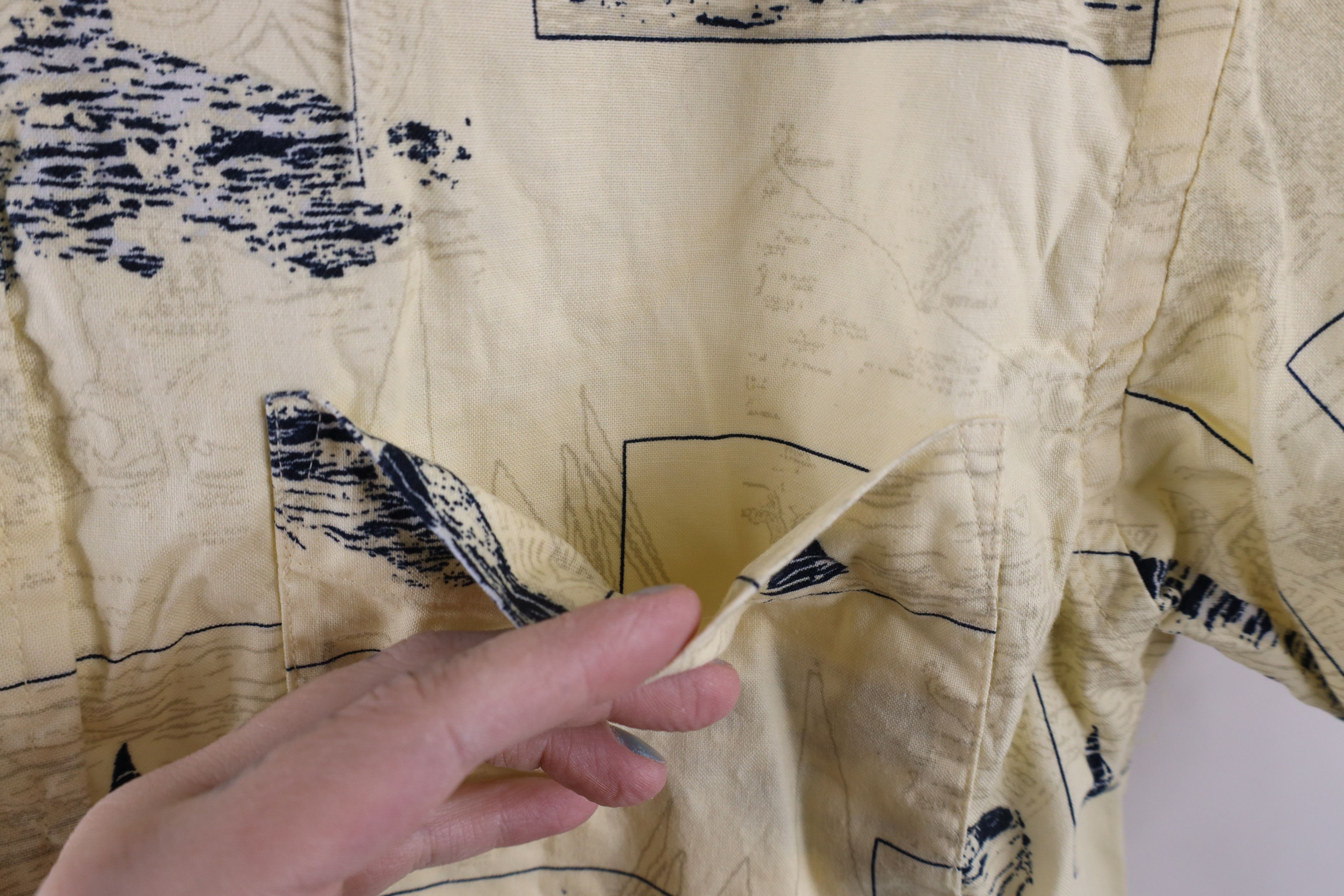Vintage Vintage 90s Streetwear Lighthouse Boat Button Down Shirt Size US S / EU 44-46 / 1 - 4 Thumbnail