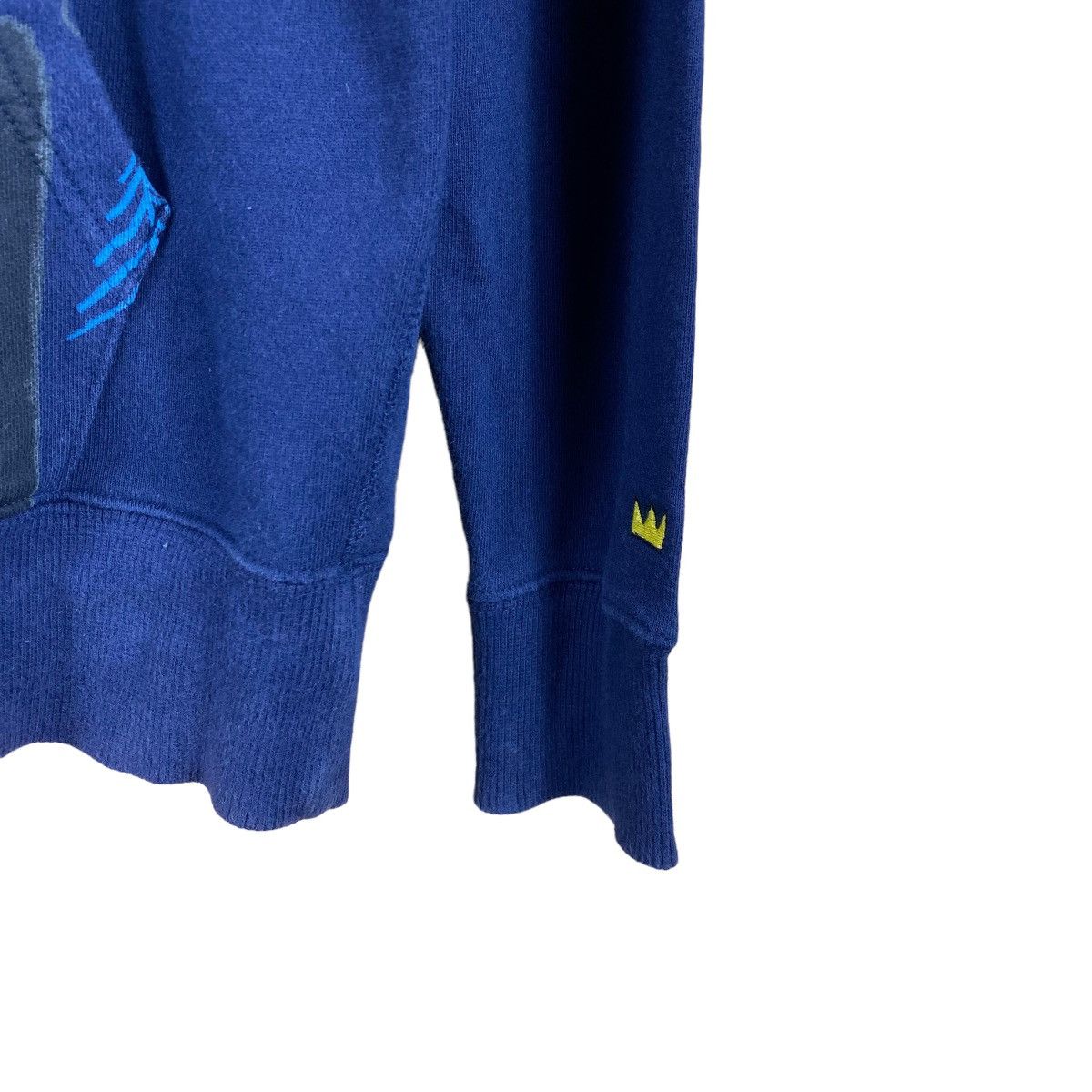 Jean-Michel Basquiat JMB NAVY COLOR HOODIE Size US M / EU 48-50 / 2 - 4 Thumbnail