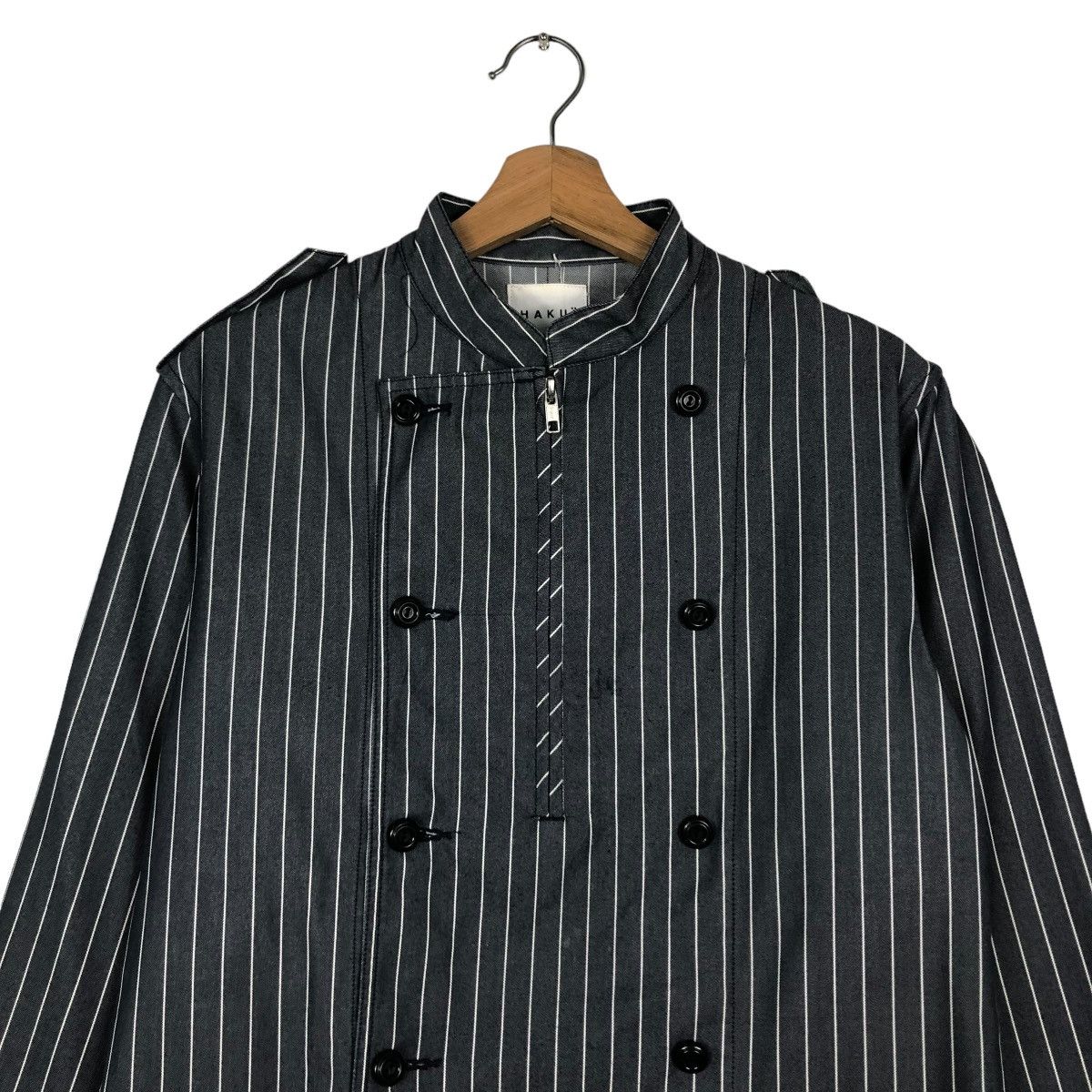 Japanese Brand 🔥VINTAGE HICKORY CHORE JACKET HAKUT JAPAN ISSEY MIYAKE Size US M / EU 48-50 / 2 - 3 Thumbnail