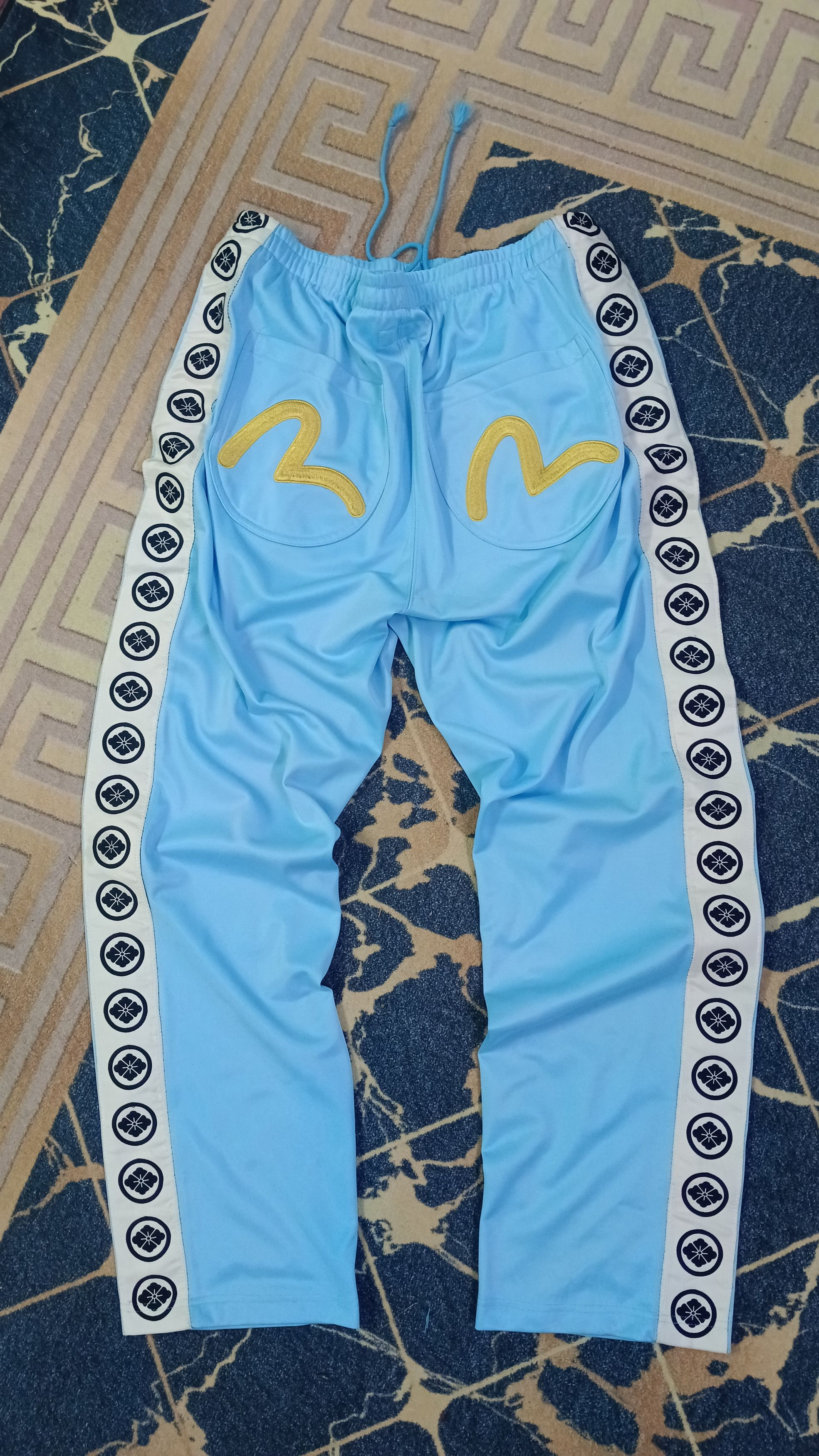 Evisu Evisu Yamane Side Tape Track Pants Size US 36 / EU 52 - 1 Thumbnail