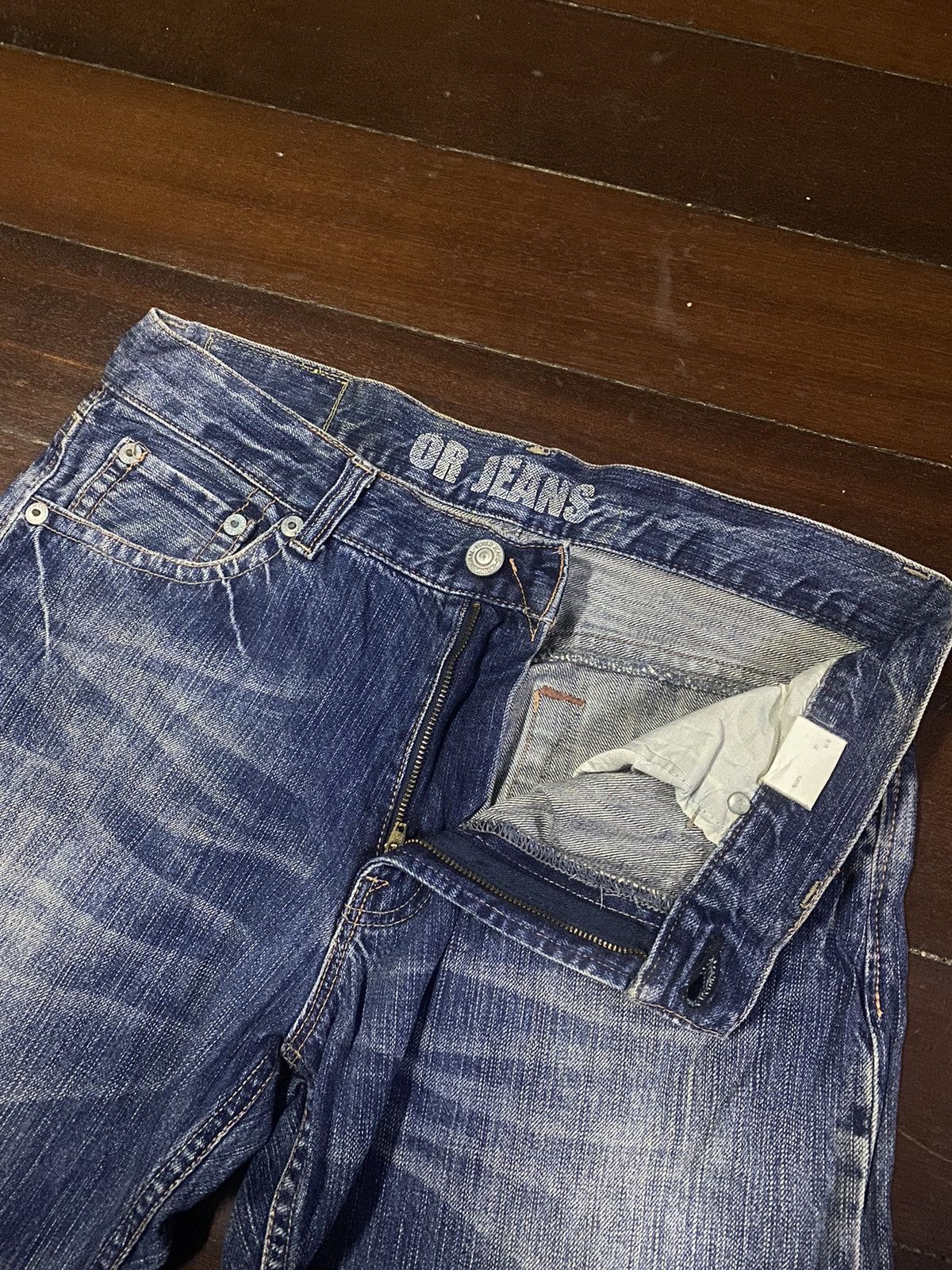 If Six Was Nine Flare Vintage inspired OR JEANS lighting design Size US 34 / EU 50 - 16 Thumbnail