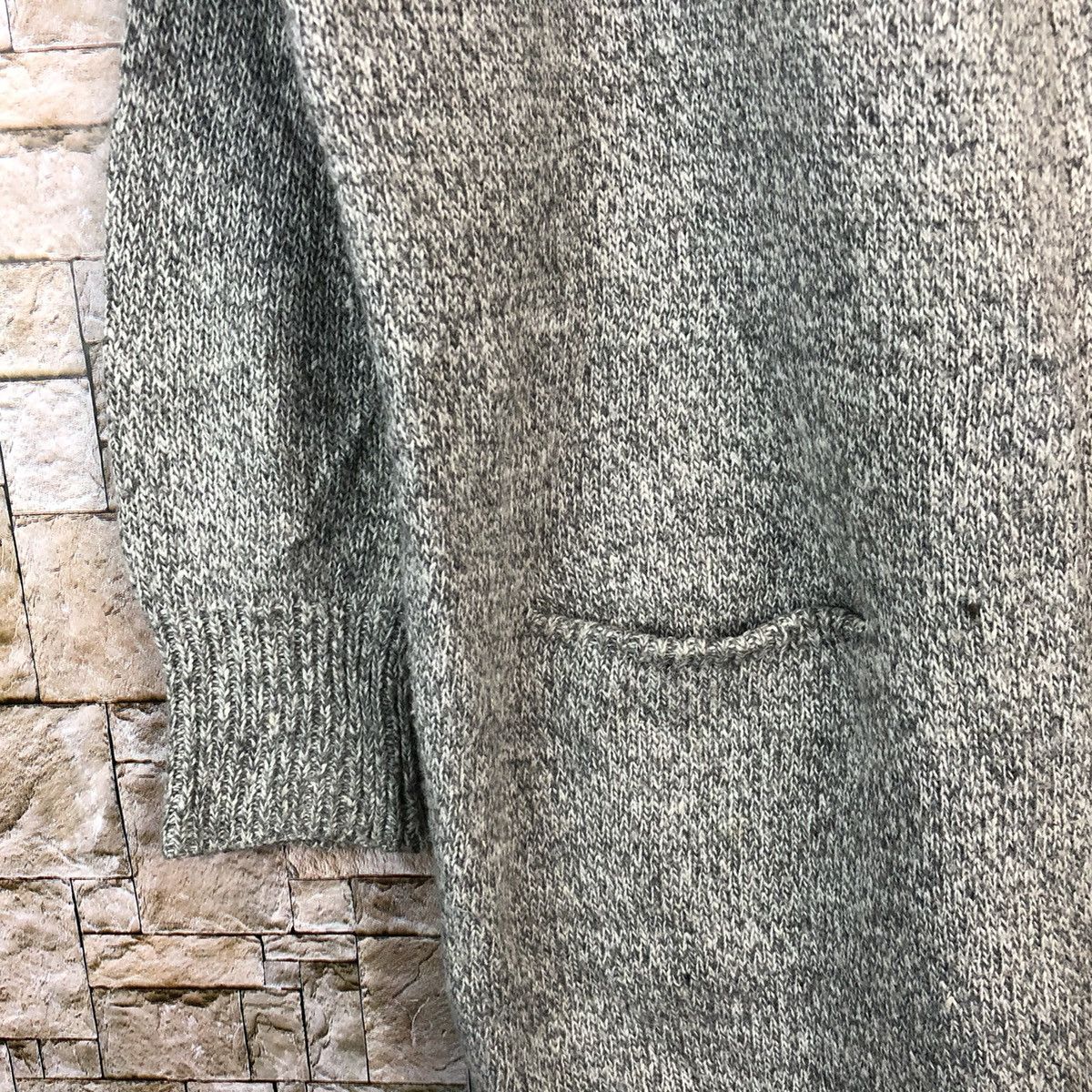 Japanese Brand Spray Premium Grey Cardigan Knitwear #A1205 Size US L / EU 52-54 / 3 - 7 Thumbnail